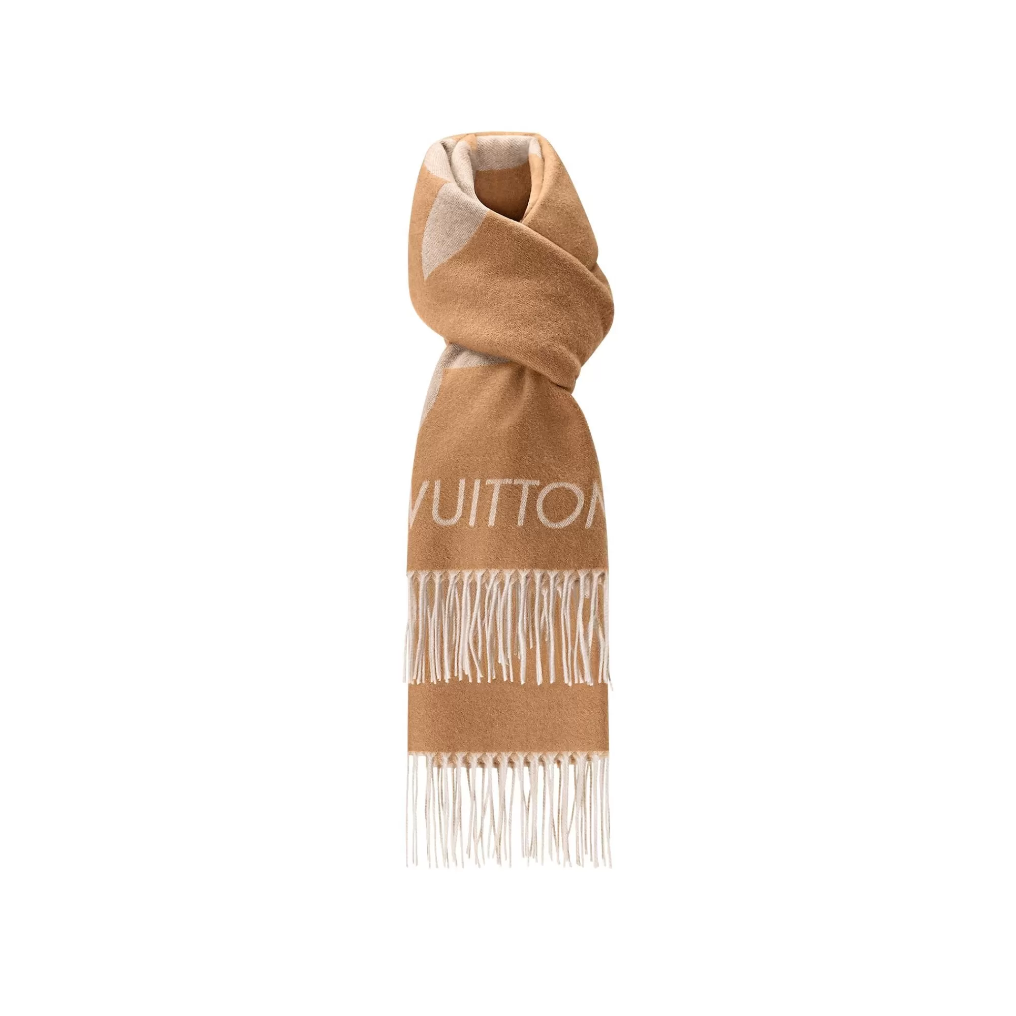 Cheap Louis Vuitton Mng Giant Scarf Hazelnut