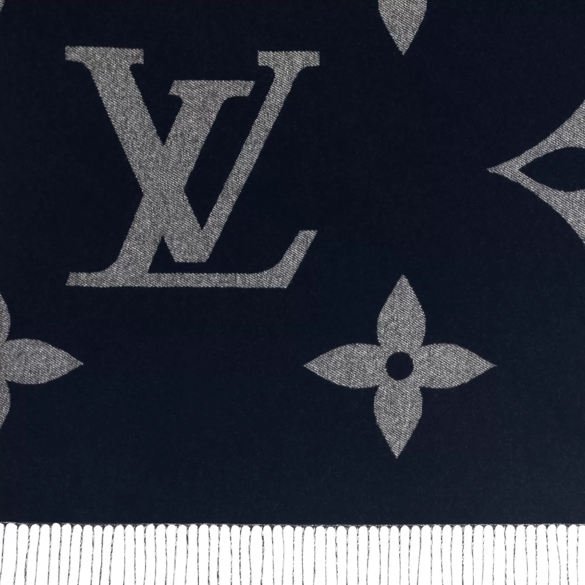 Sale Louis Vuitton Mng Giant Scarf Navy