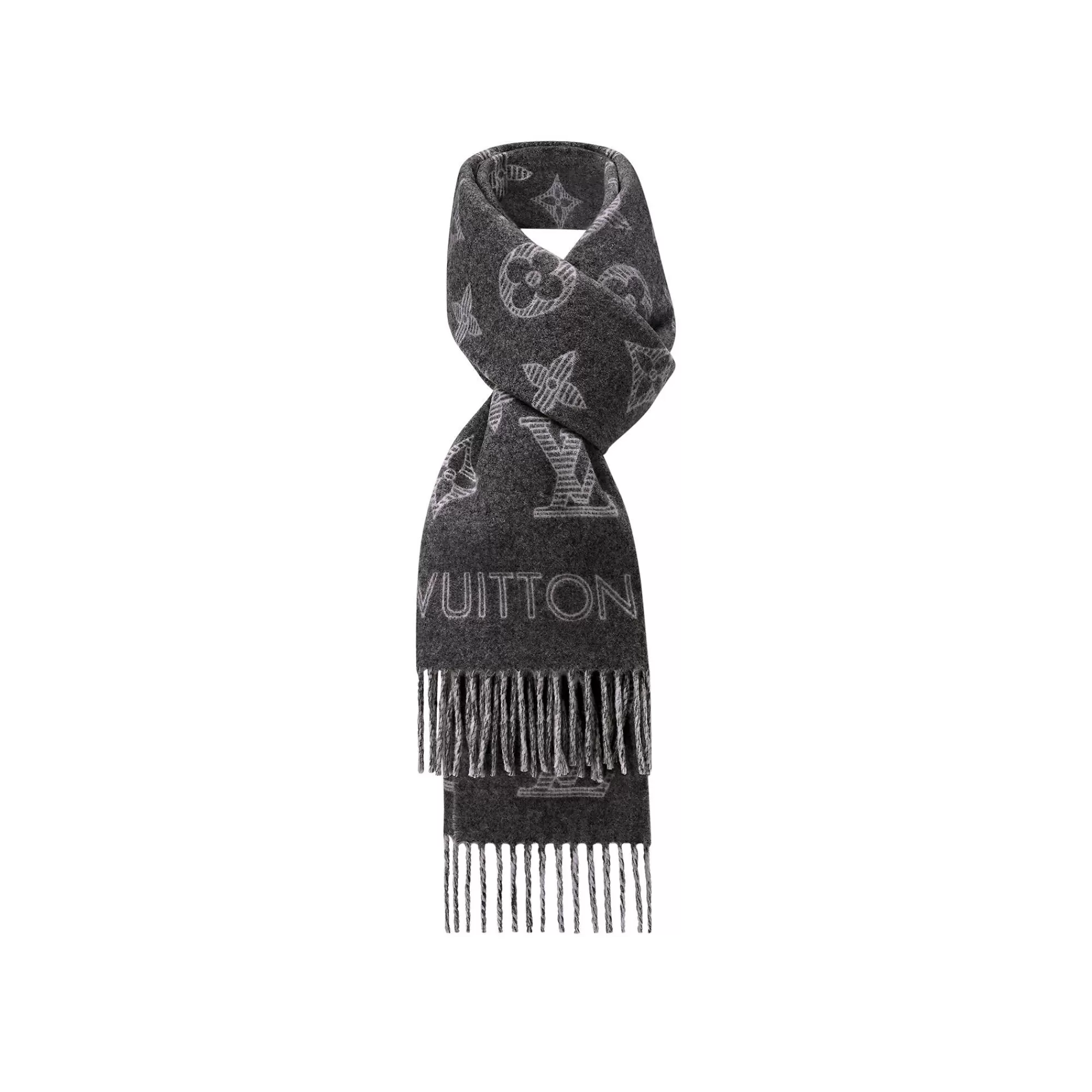 Cheap Louis Vuitton Mng Shadow Scarf Grey