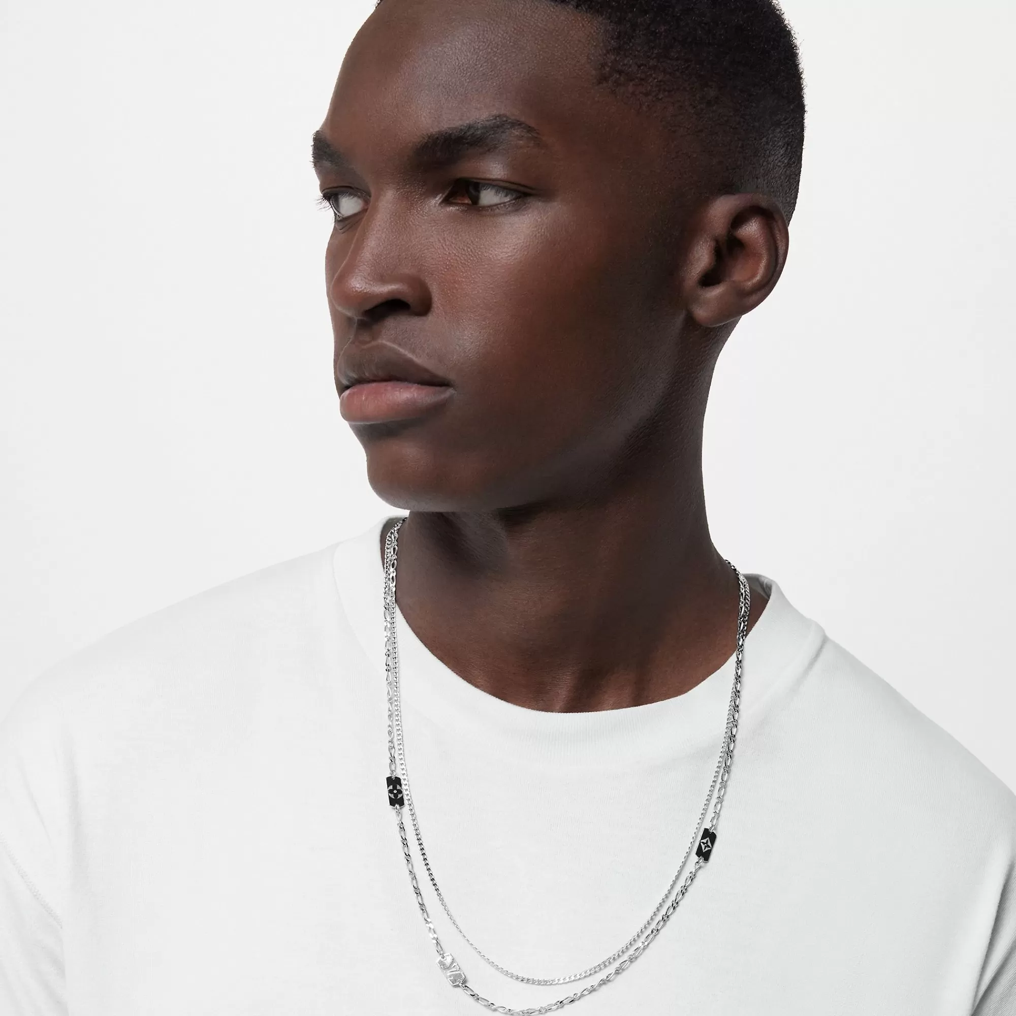 Clearance Louis Vuitton Mng Stack Necklace