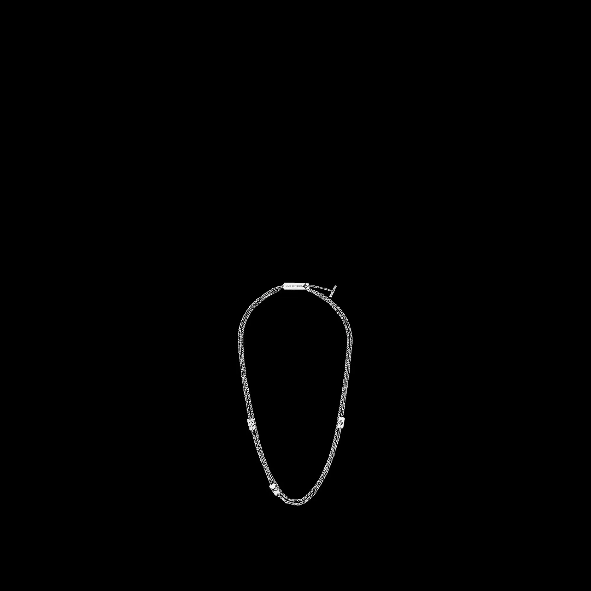 Clearance Louis Vuitton Mng Stack Necklace