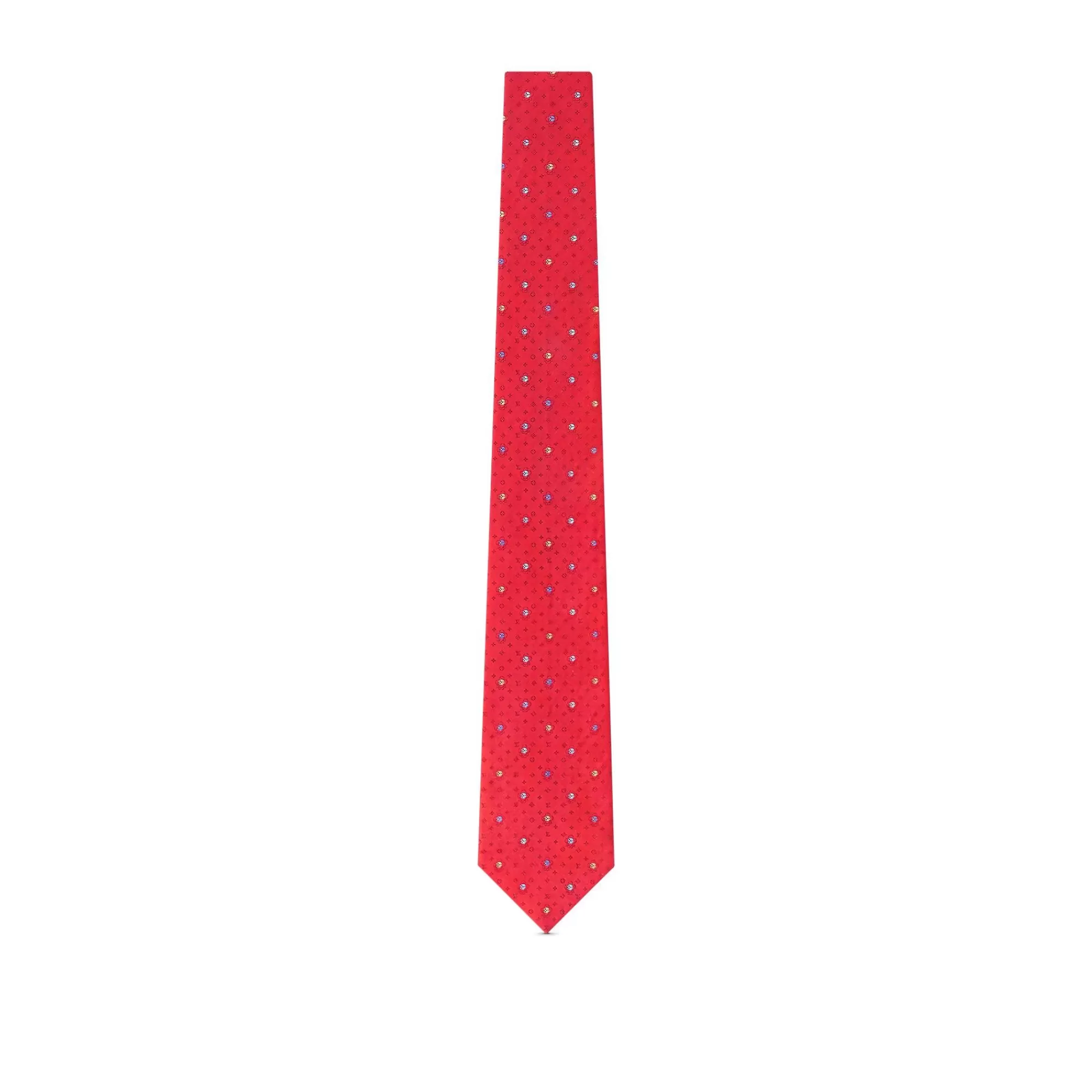 Best Louis Vuitton Mng Vivienne Dots Tie Red