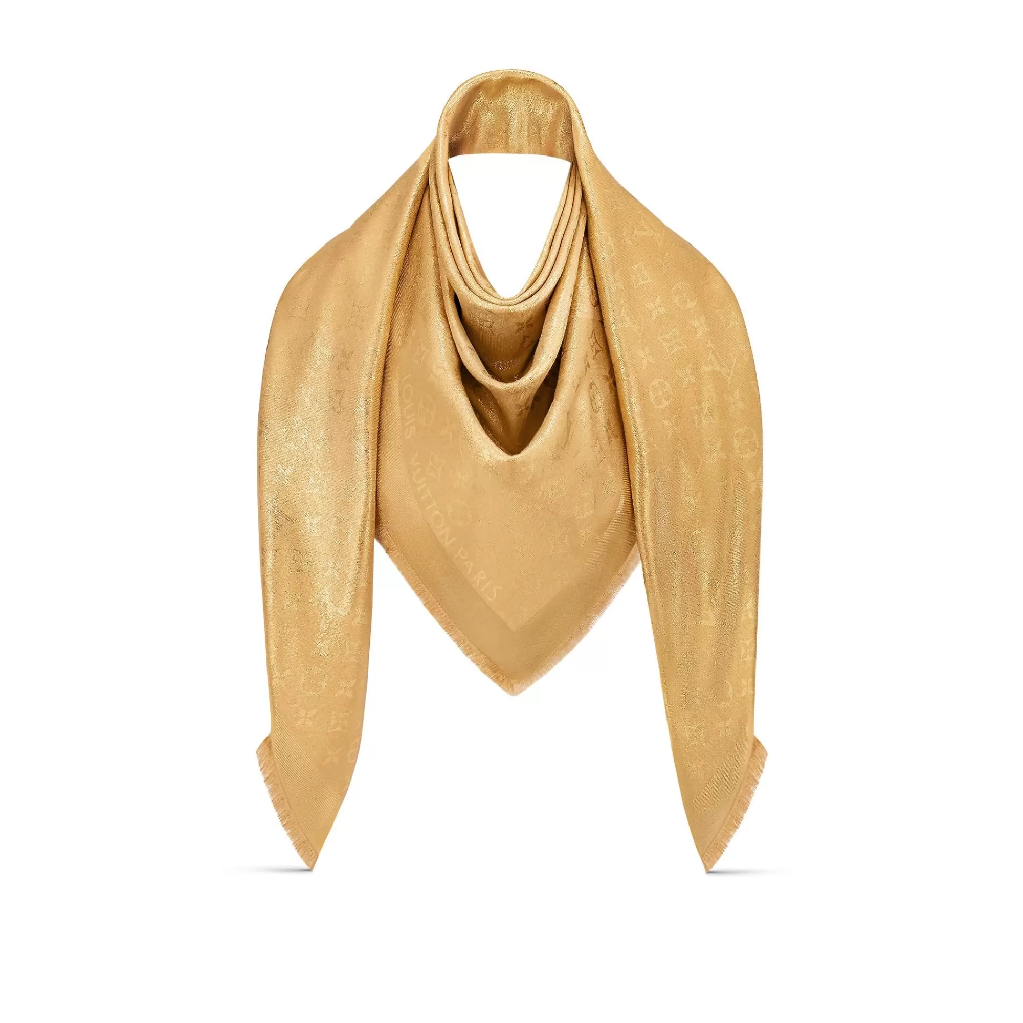 Store Louis Vuitton Monoglam Shawl Beige