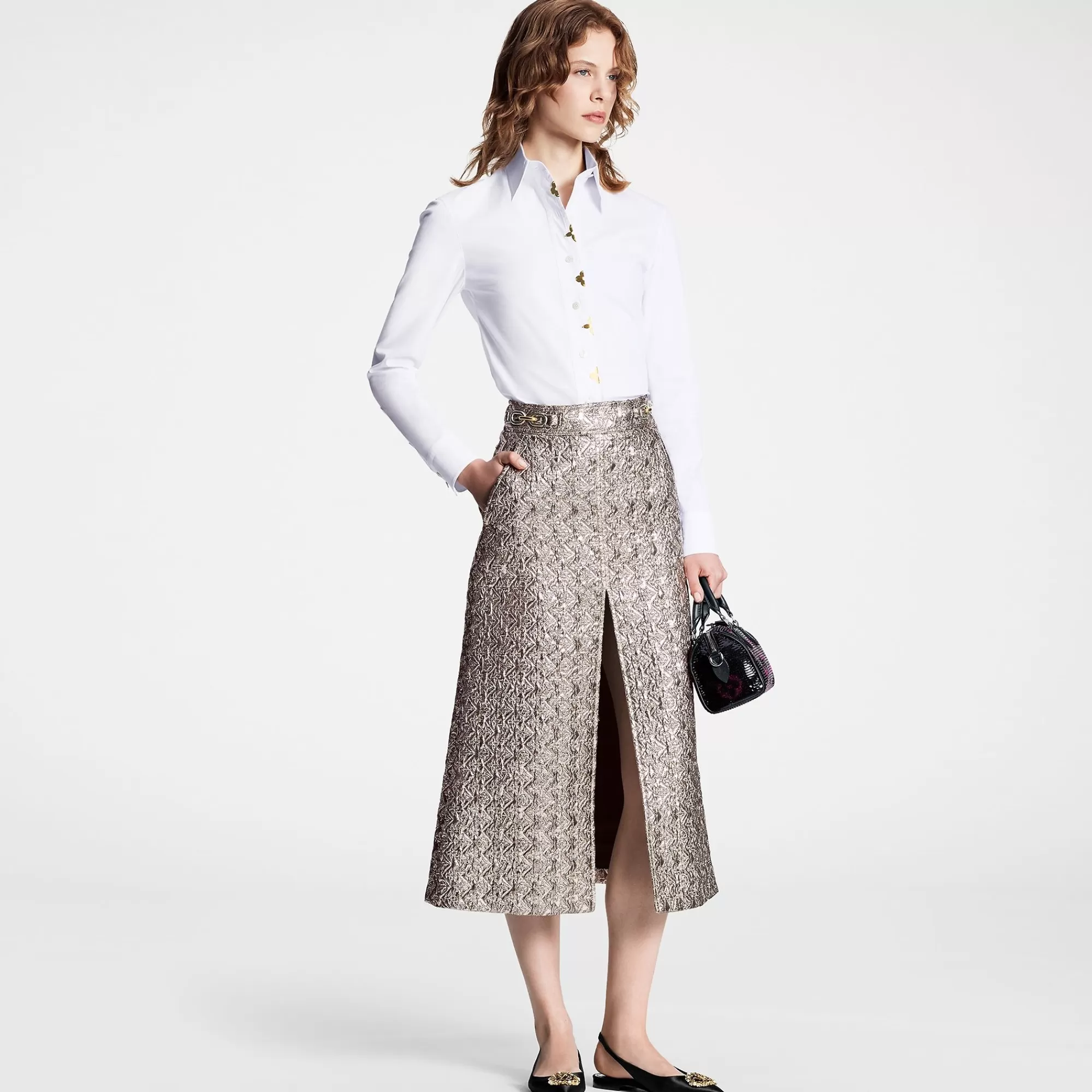Best Sale Louis Vuitton Monogram Accent Shirt