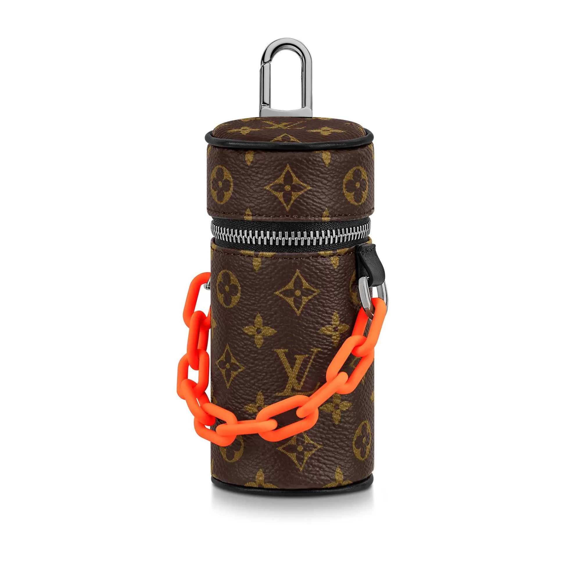 New Louis Vuitton Monogram Barrel Pouch Bag Charm