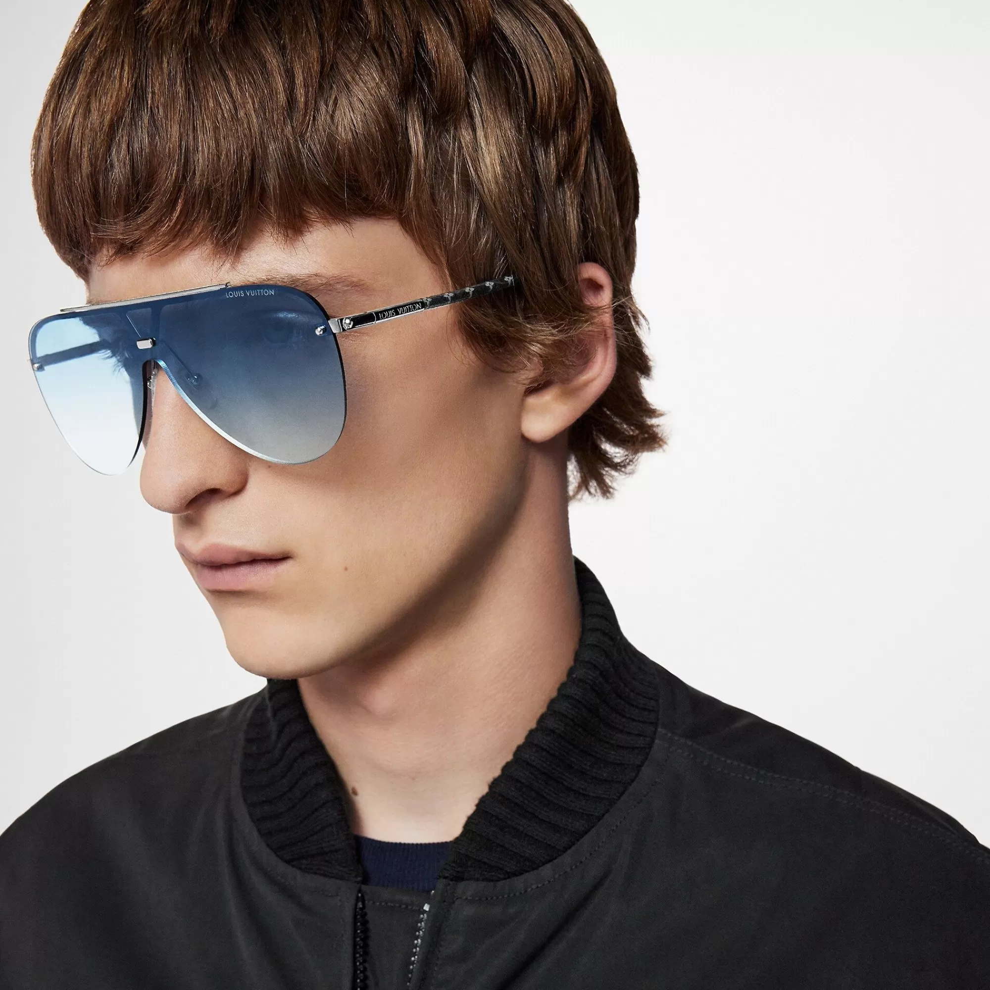Hot Louis Vuitton Monogram Blaze Mask Sunglasses