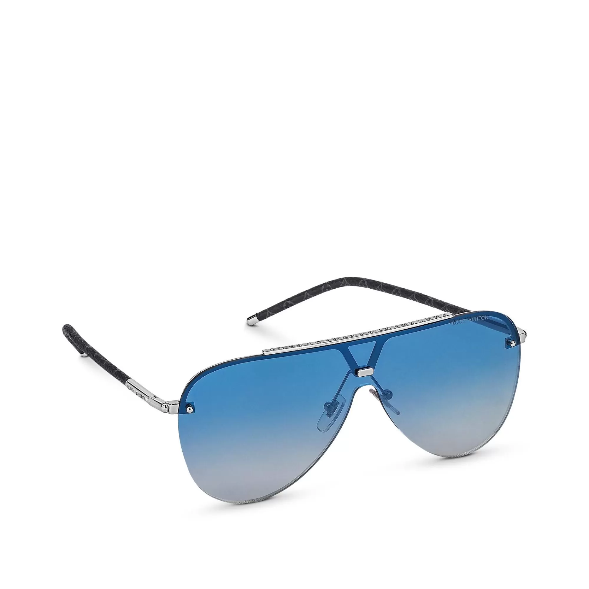 Hot Louis Vuitton Monogram Blaze Mask Sunglasses