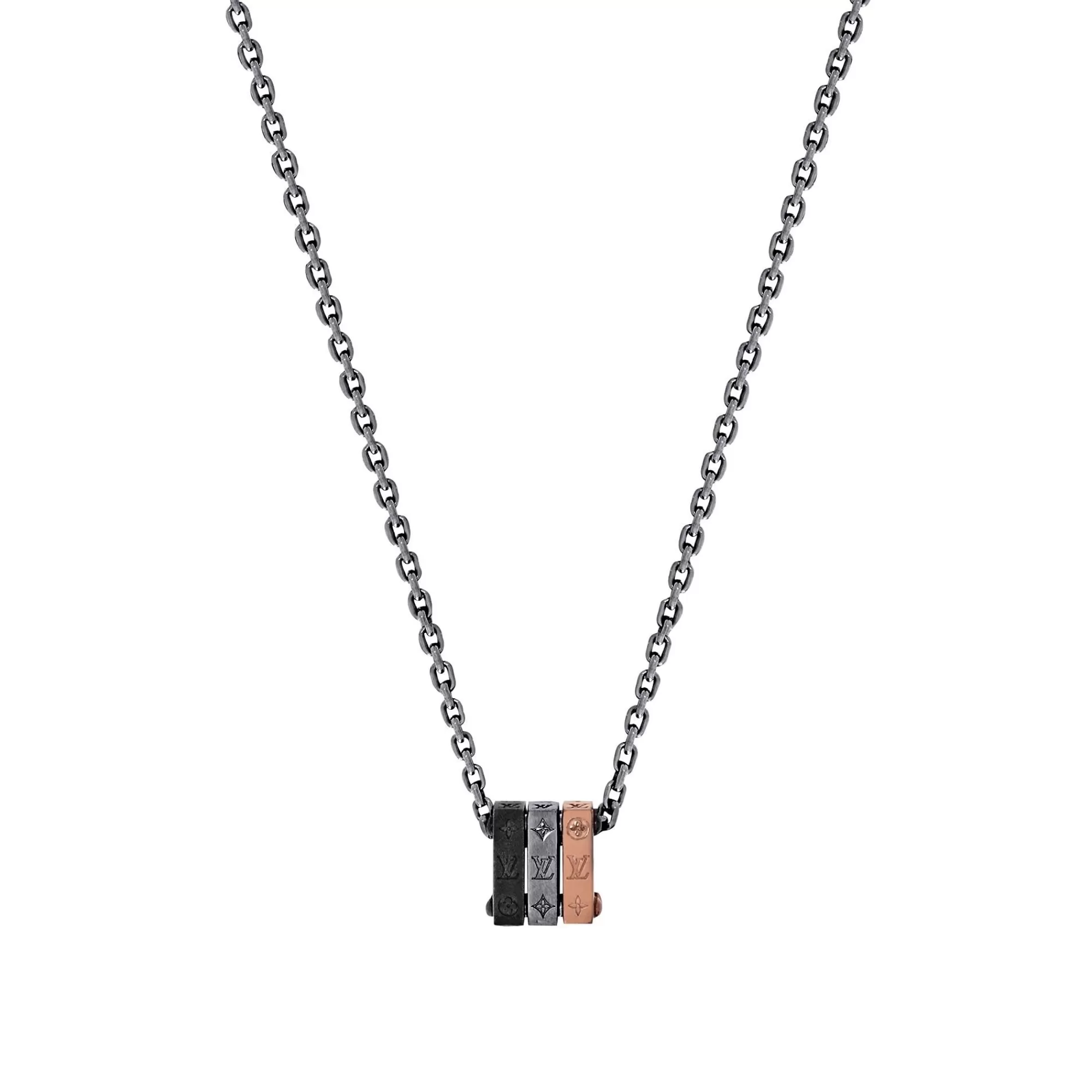 Outlet Louis Vuitton Monogram Bold Necklace Multicolored