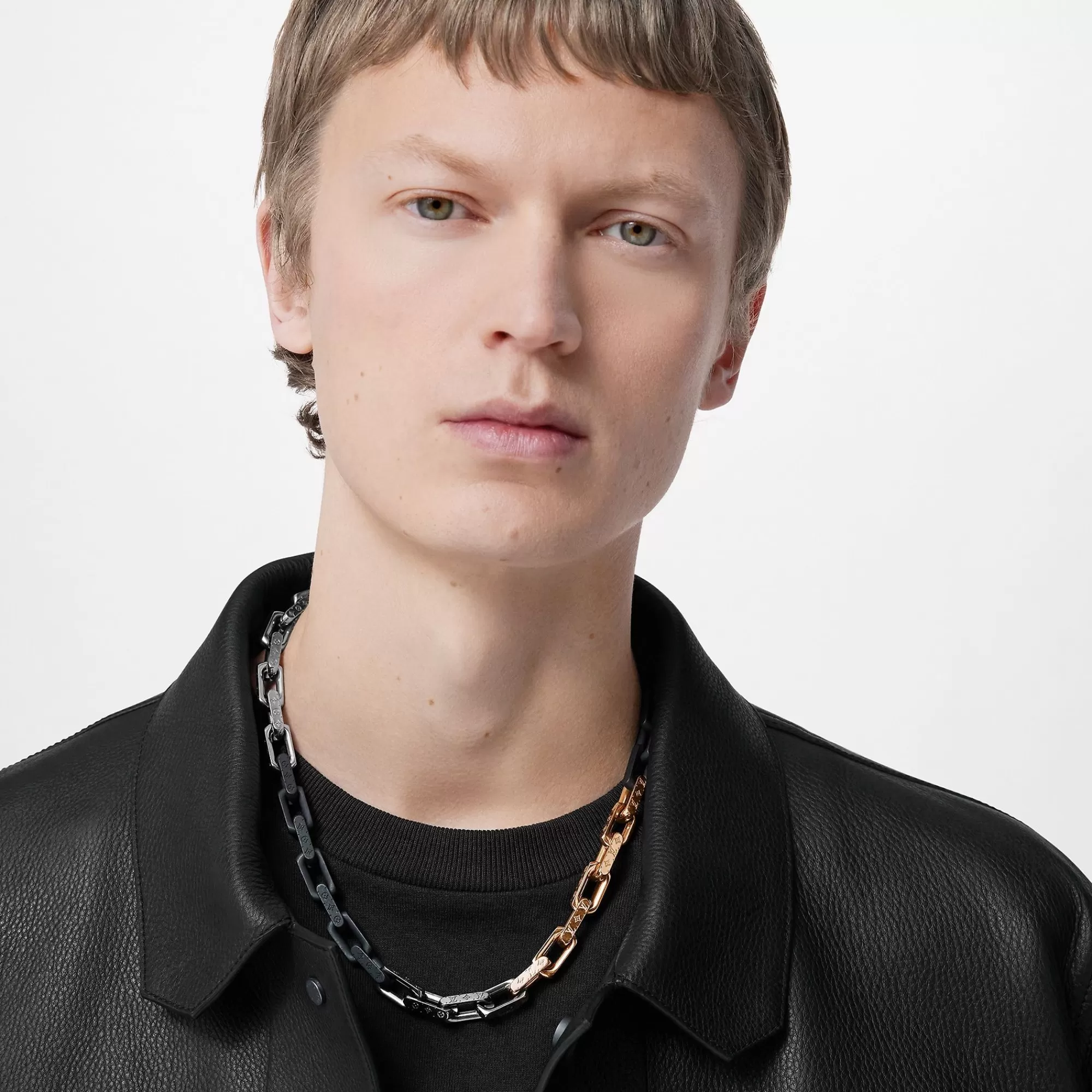 Cheap Louis Vuitton Monogram Chain Necklace