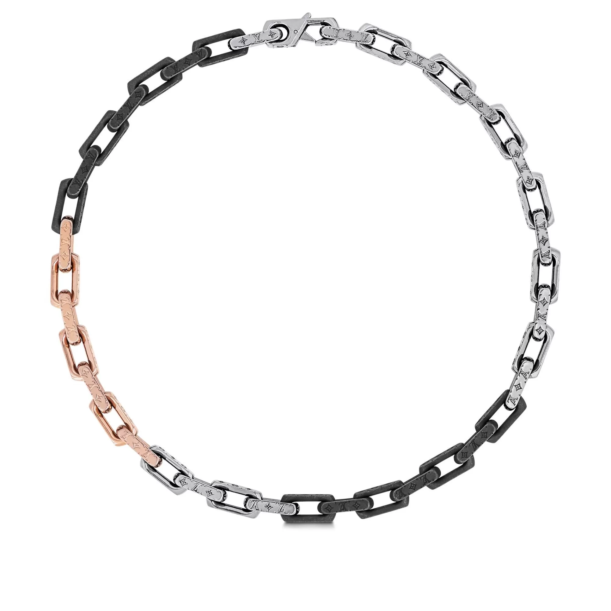 Cheap Louis Vuitton Monogram Chain Necklace