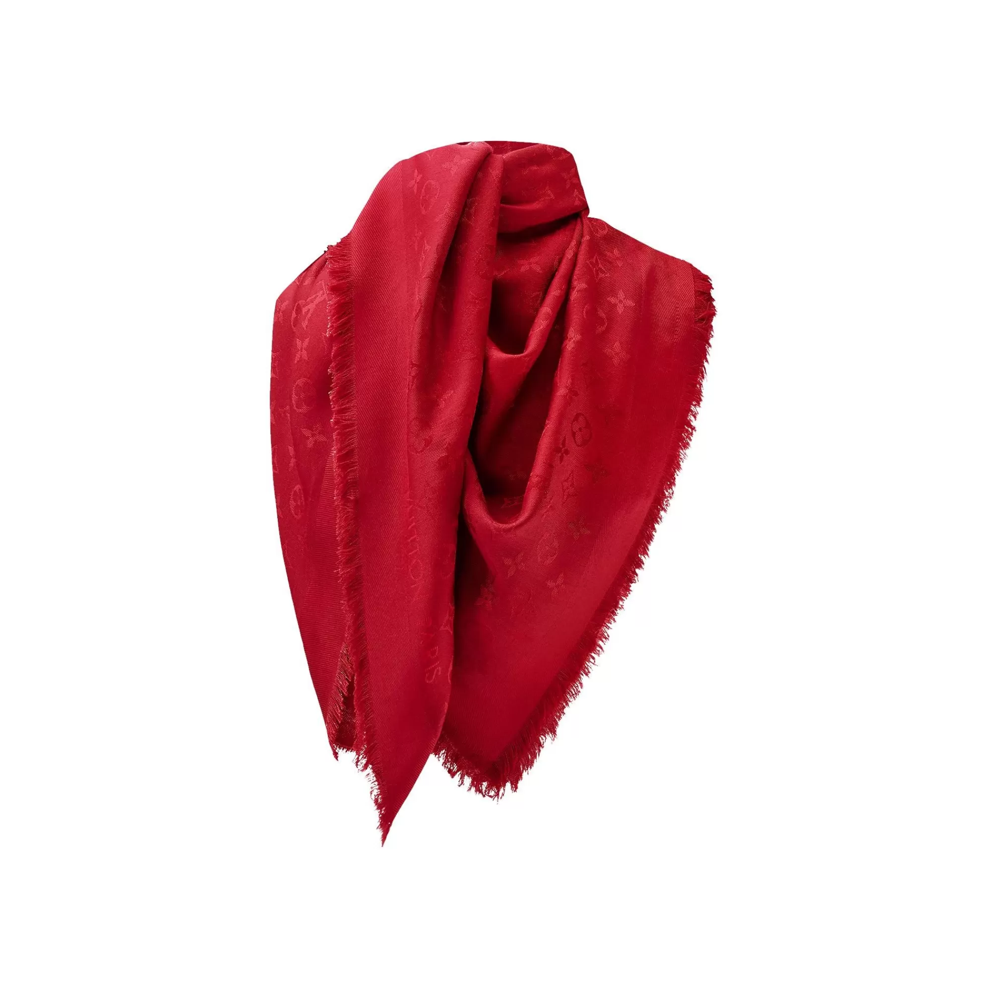 Outlet Louis Vuitton Monogram Classic Shawl Carmine