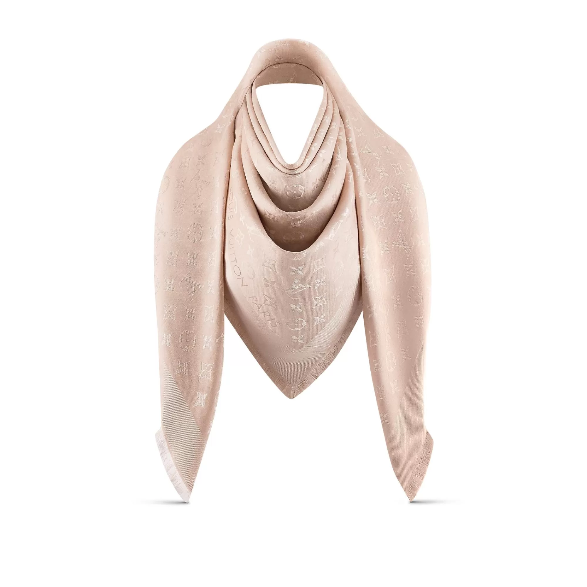 Cheap Louis Vuitton Monogram Classic Shawl Ecru