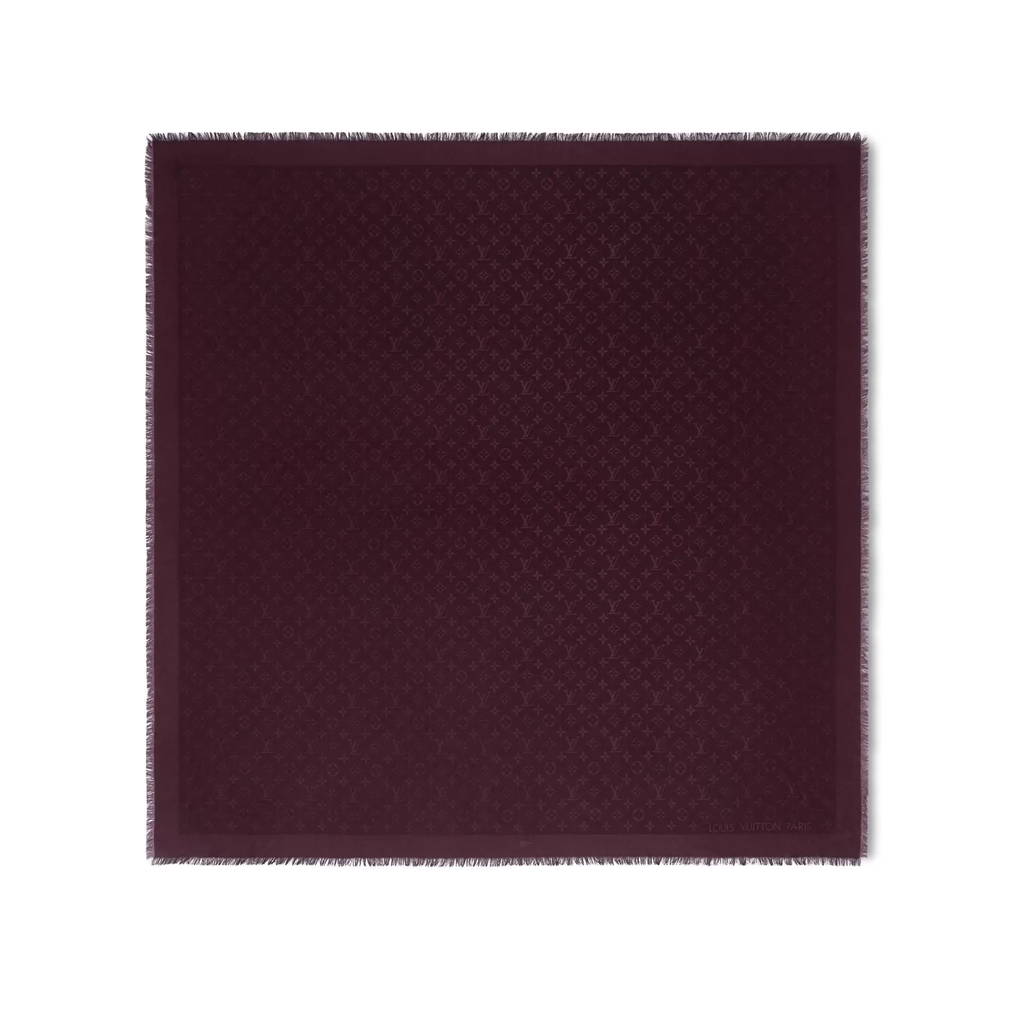 Best Sale Louis Vuitton Monogram Classic Shawl Plum