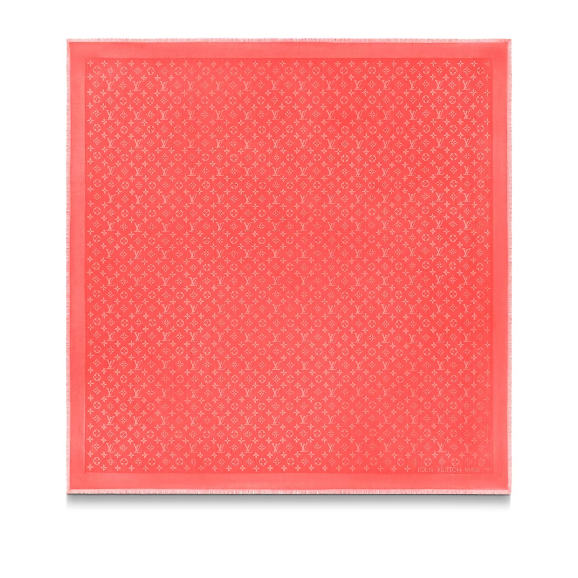 Outlet Louis Vuitton Monogram Classic Shawl Sugar Pink Poppy