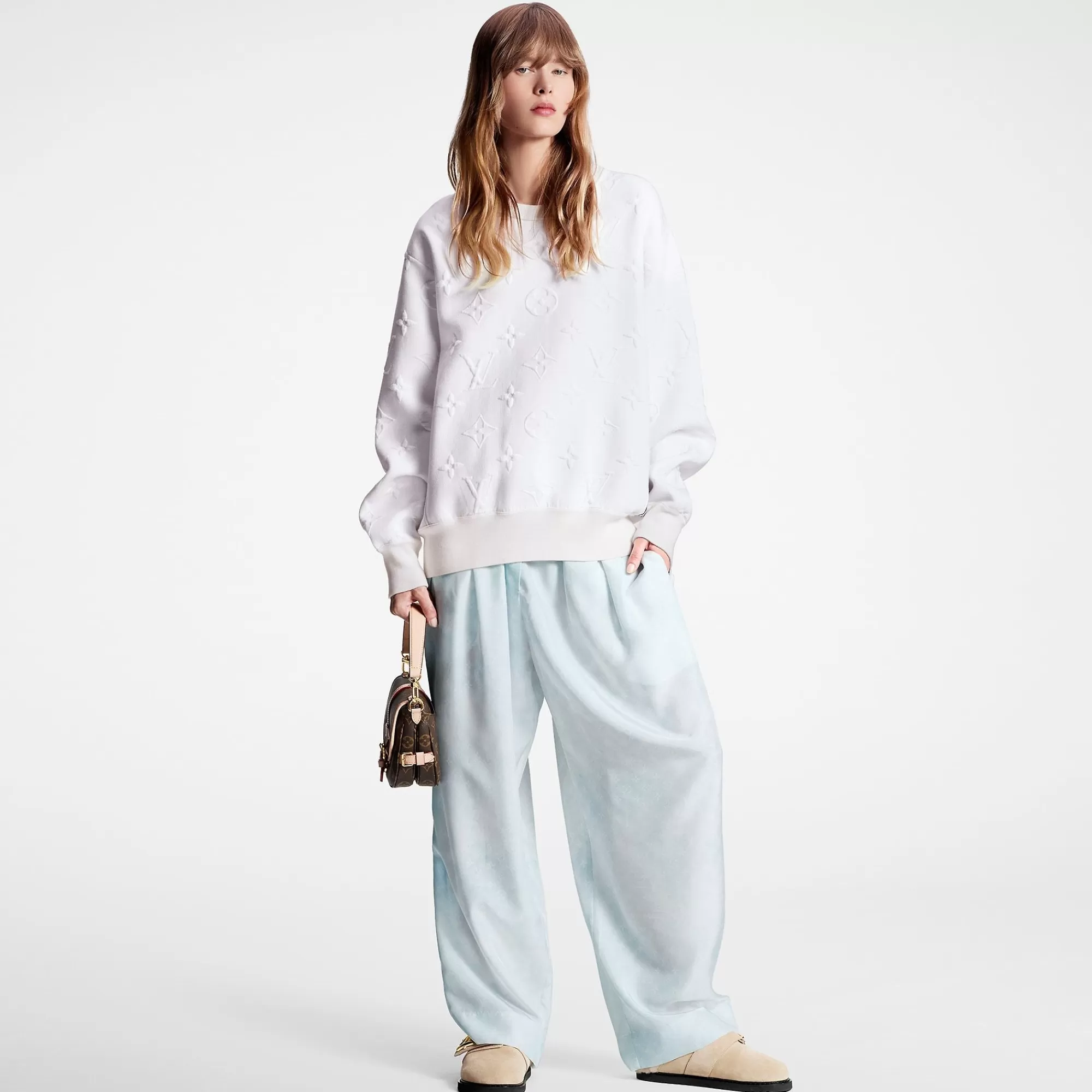 Cheap Louis Vuitton Monogram Cloud Baggy Pajama Pants