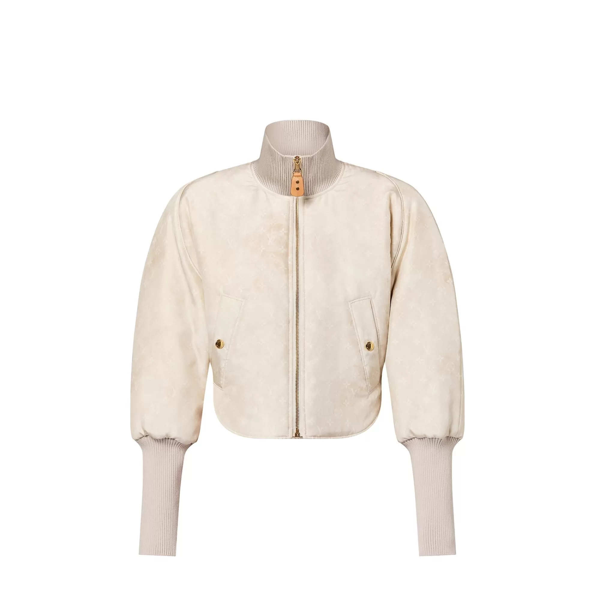 Cheap Louis Vuitton Monogram Cloud Bomber Jacket Chalk