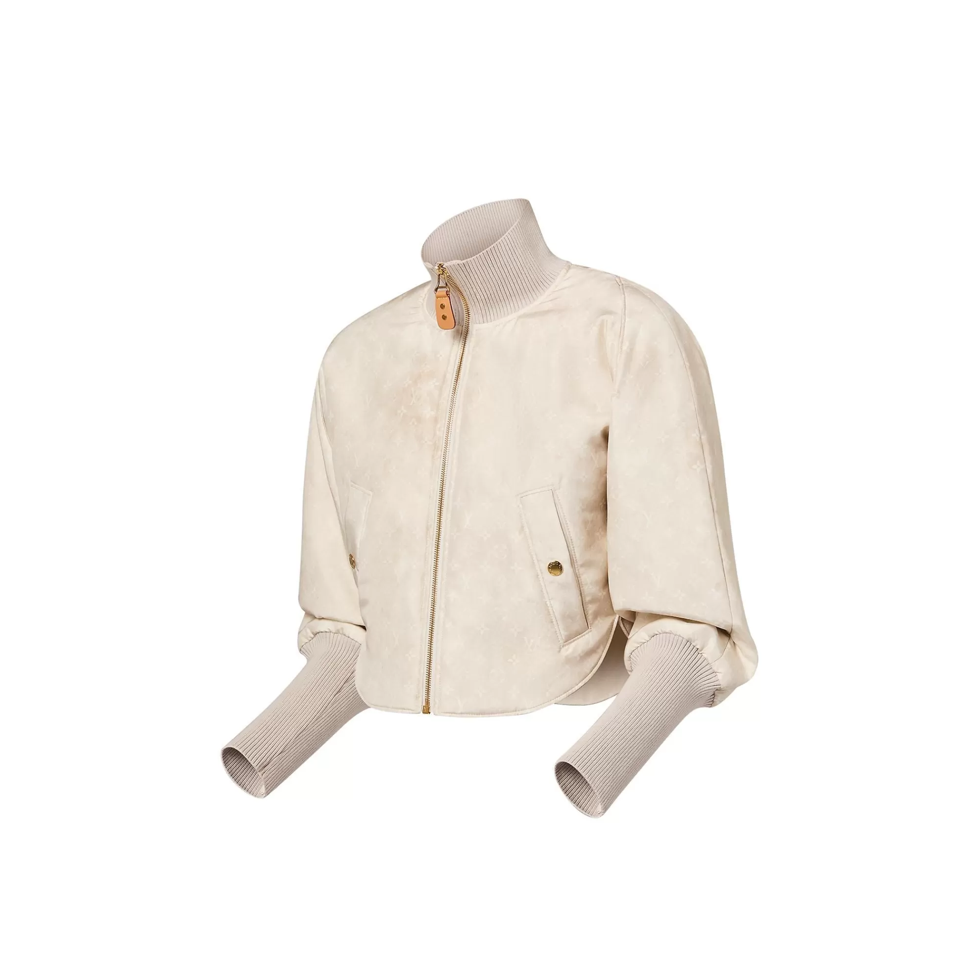 Cheap Louis Vuitton Monogram Cloud Bomber Jacket Chalk
