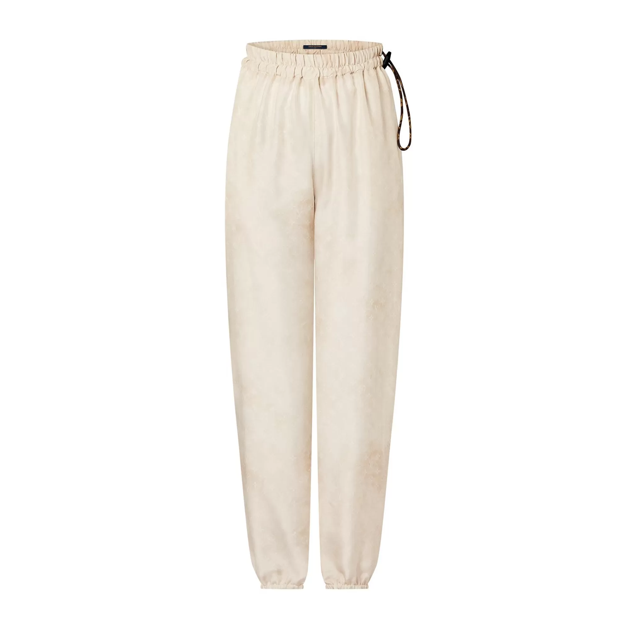 Outlet Louis Vuitton Monogram Cloud Drawstring Jogging Pants Chalk