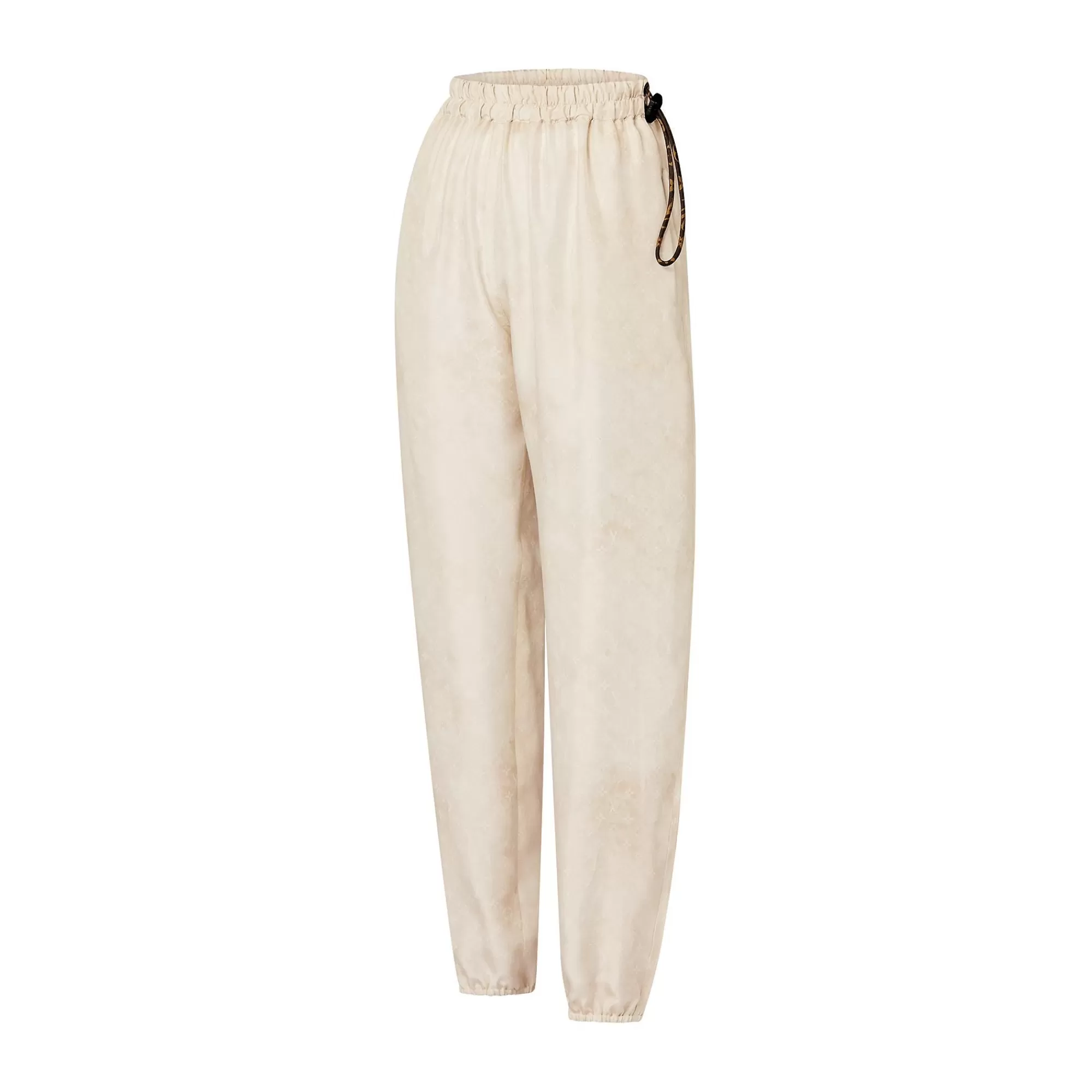 Outlet Louis Vuitton Monogram Cloud Drawstring Jogging Pants Chalk