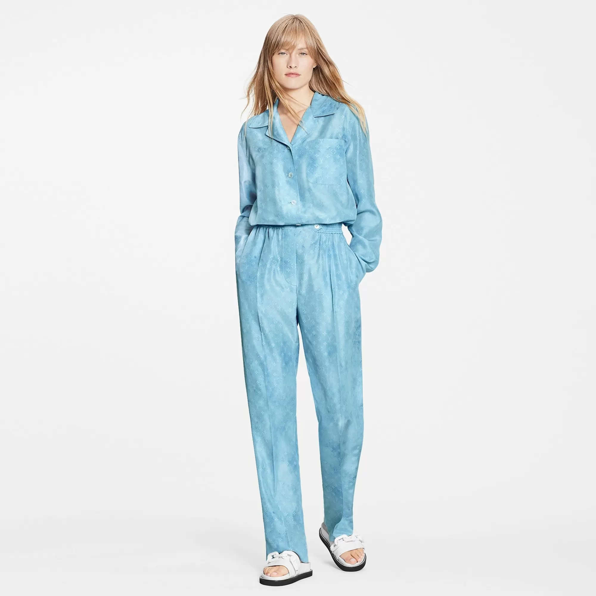 Best Louis Vuitton Monogram Cloud Pajama Jumpsuit