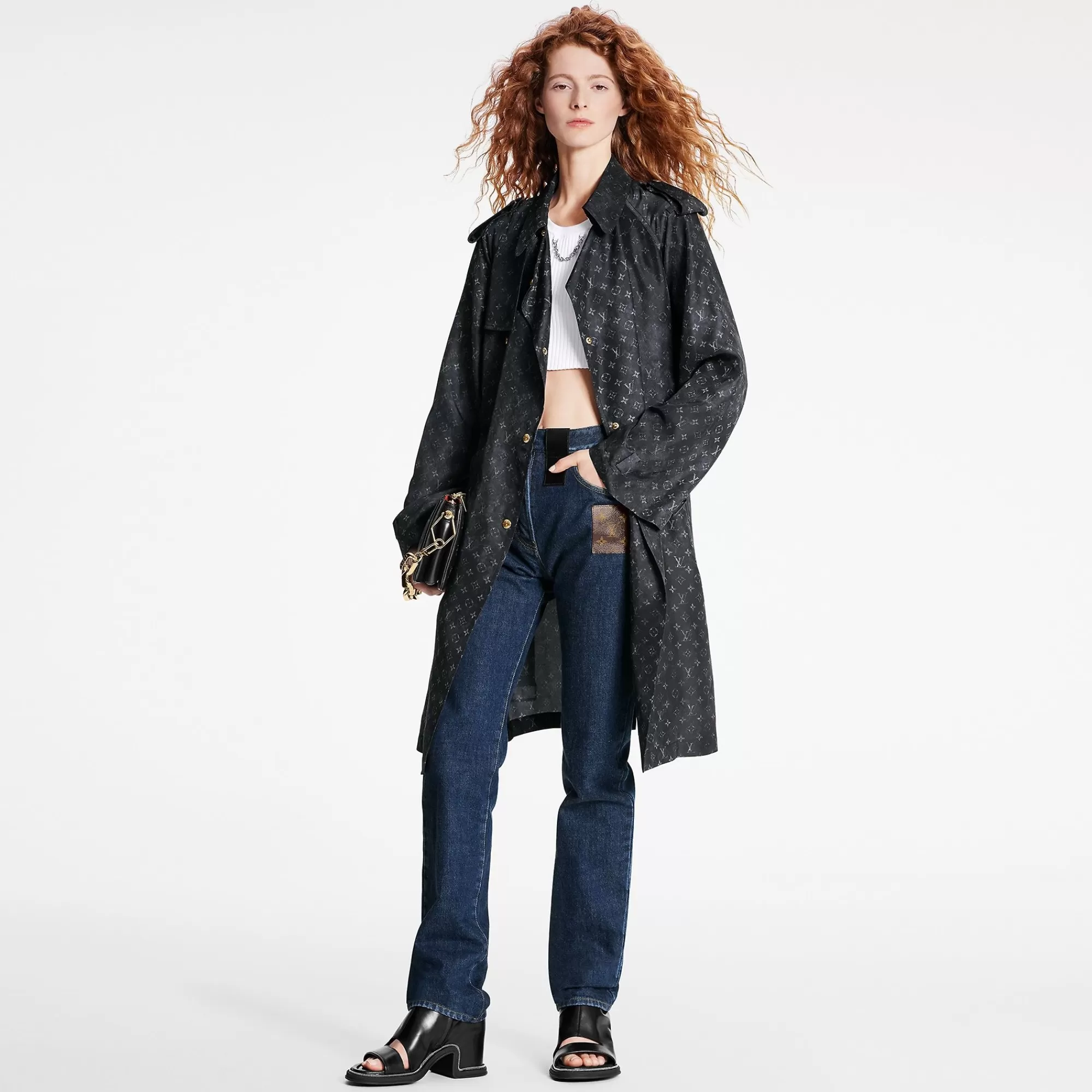 Best Louis Vuitton Monogram Cloud Trench Coat
