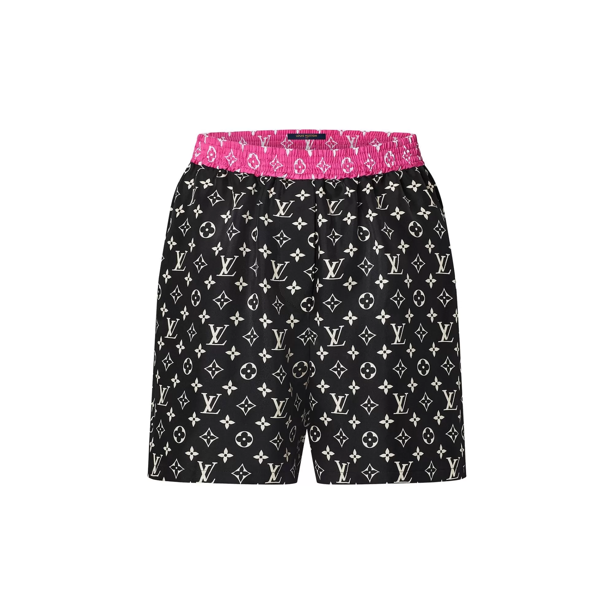 Online Louis Vuitton Monogram Color-Block Pajama Shorts