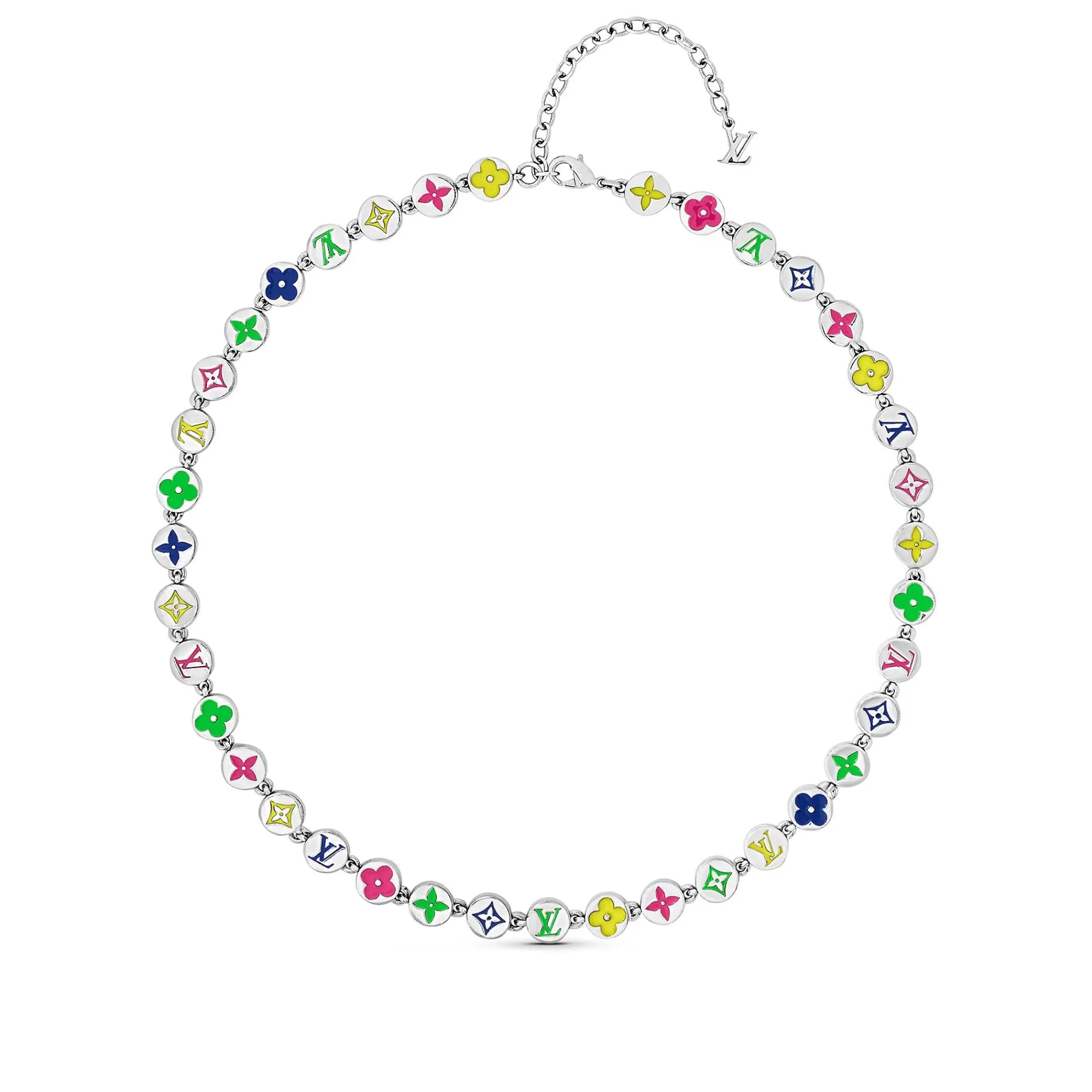 Shop Louis Vuitton Monogram Colours Necklace