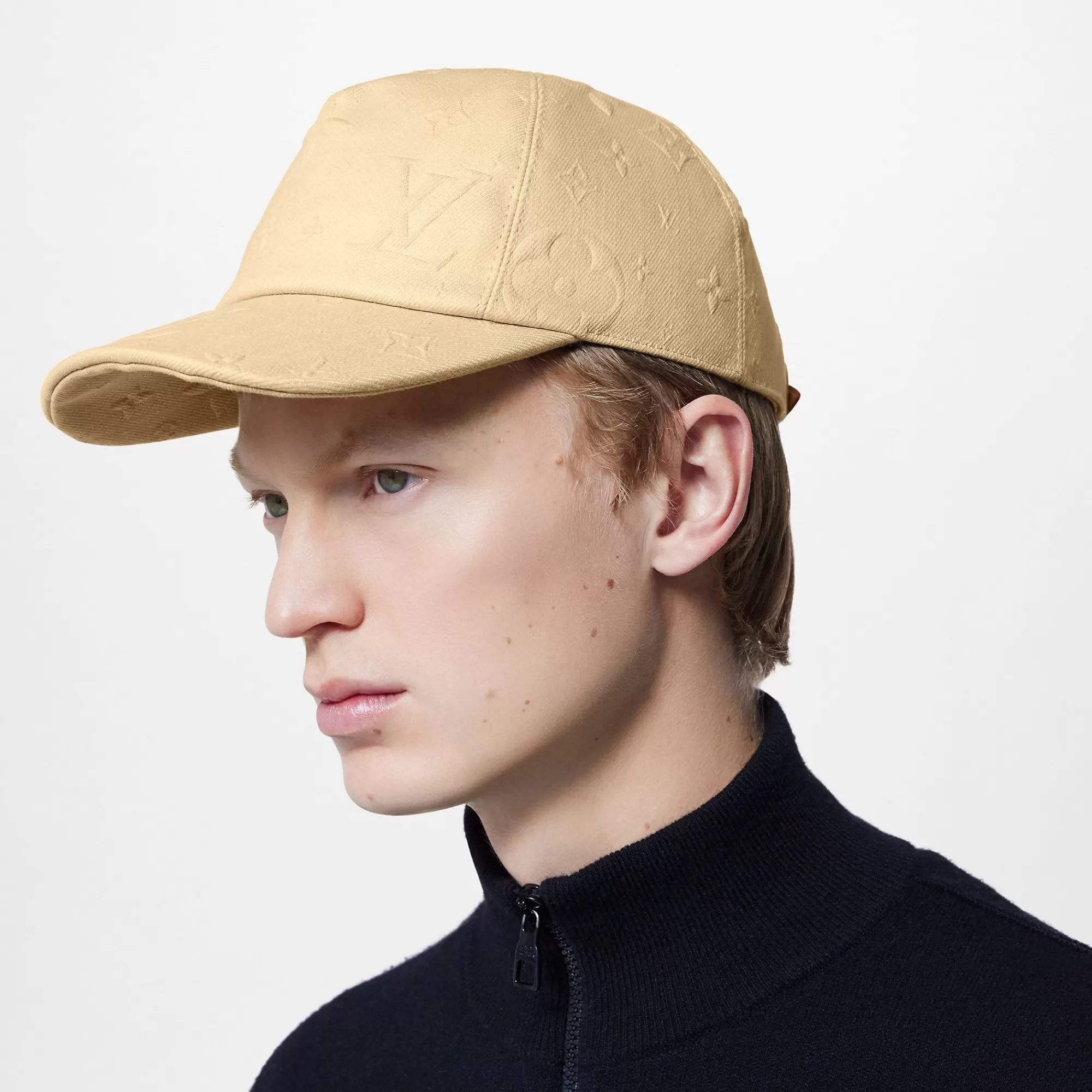 Hot Louis Vuitton Monogram Constellation Cap Beige