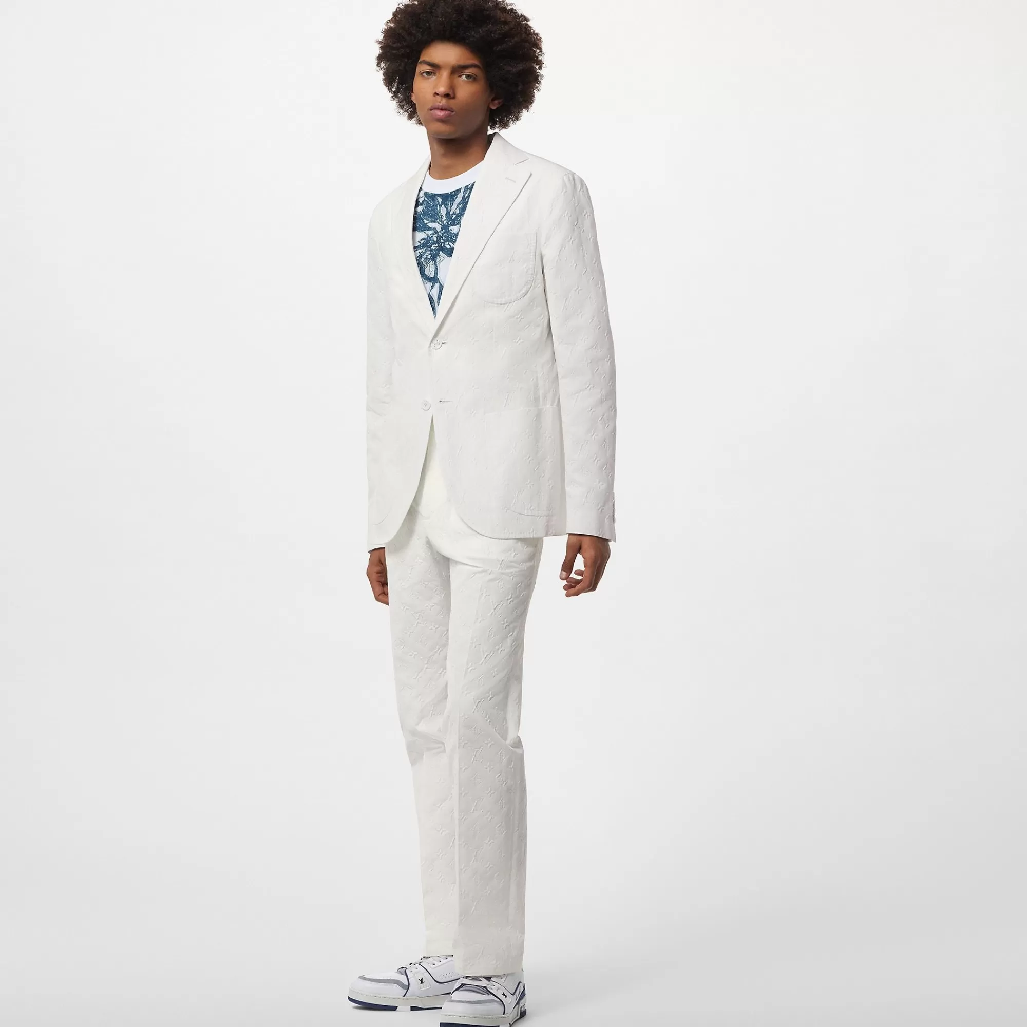 Shop Louis Vuitton Monogram Cotton Napolitana Jacket
