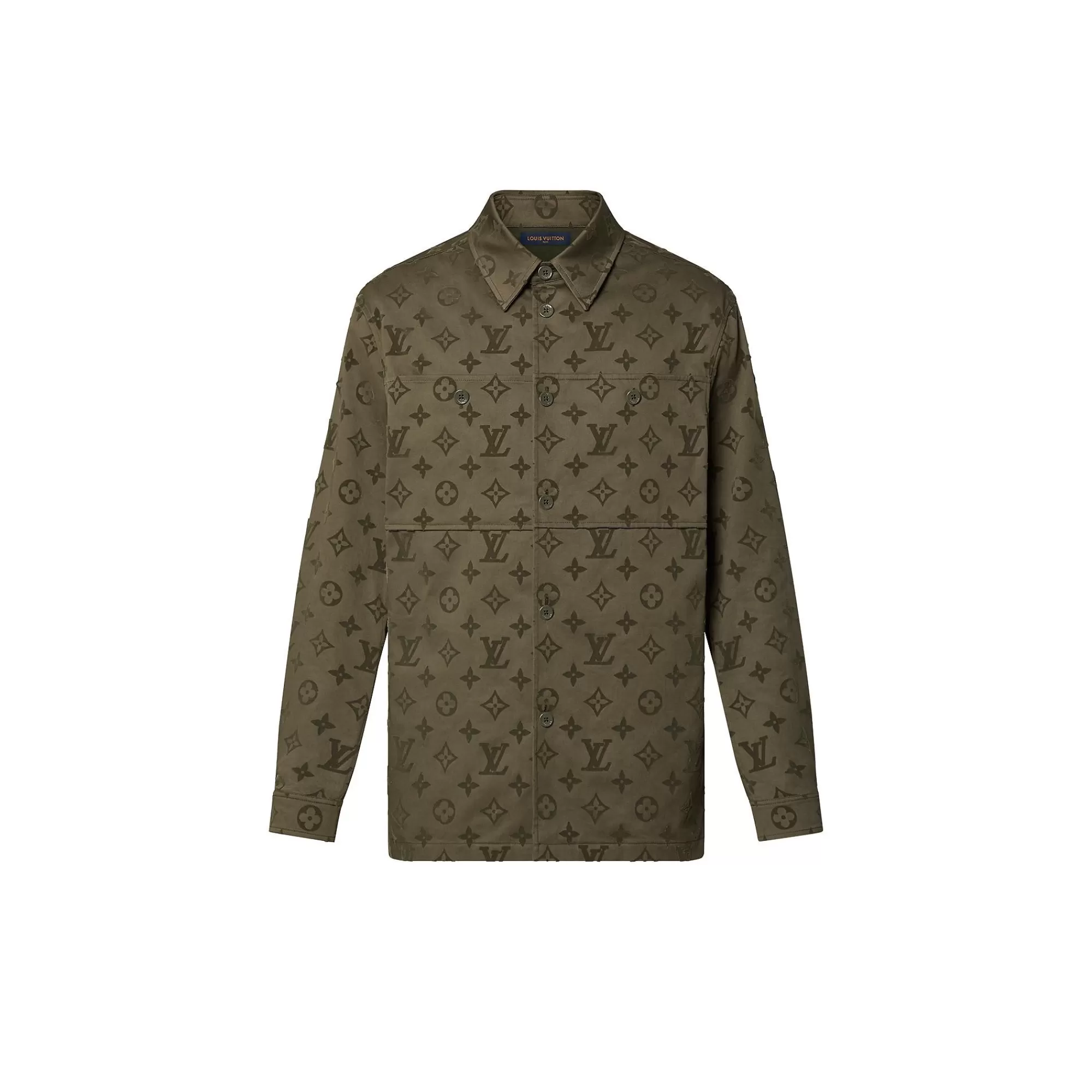Hot Louis Vuitton Monogram Cotton Overshirt