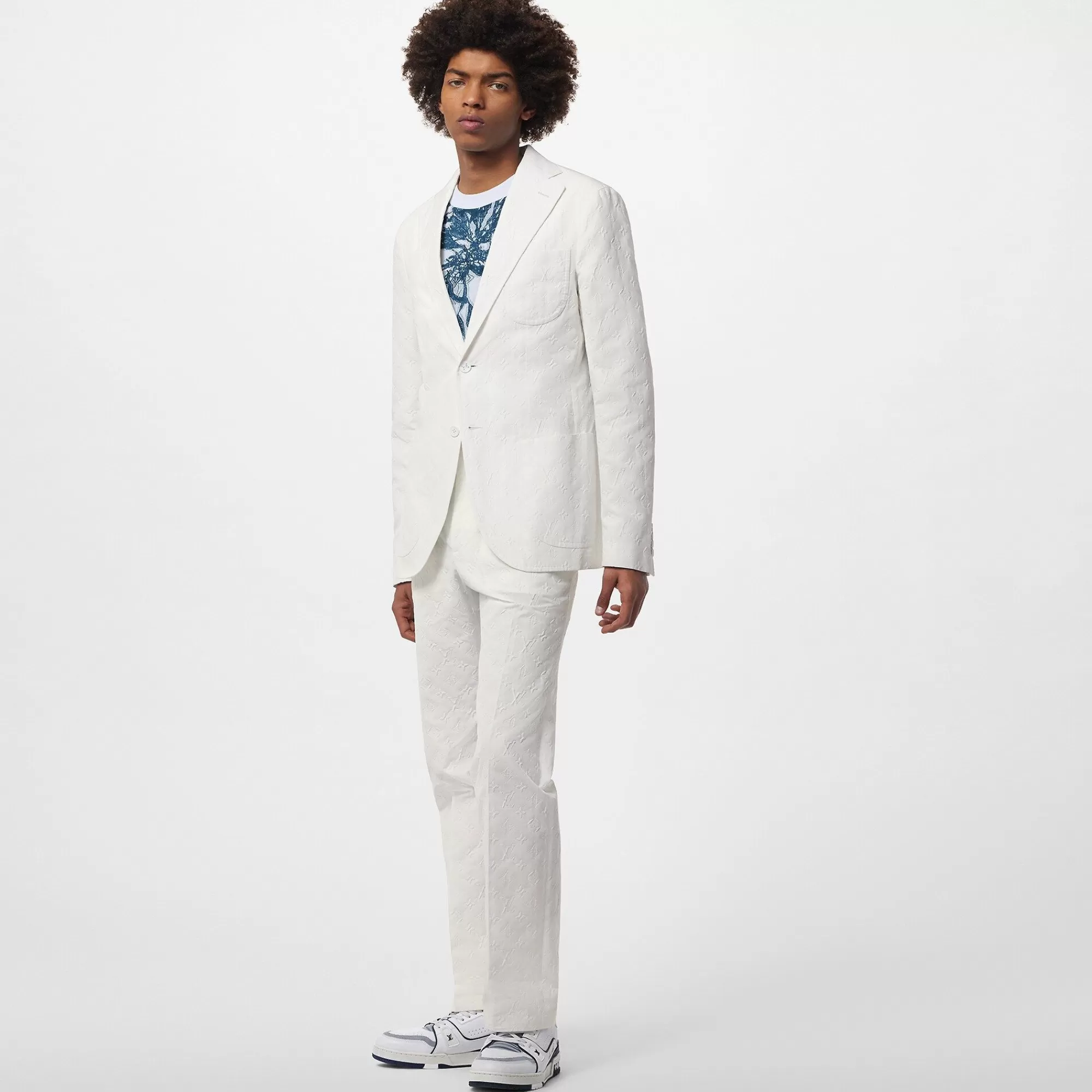 Shop Louis Vuitton Monogram Cotton Pants