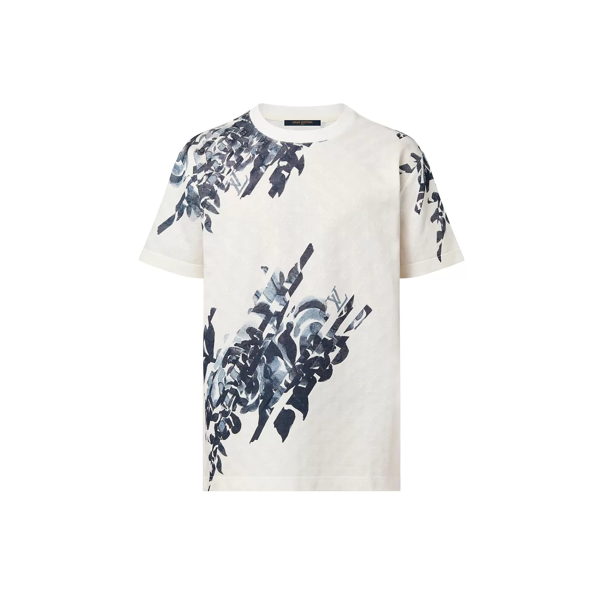 Shop Louis Vuitton Monogram Cotton Pique T-Shirt