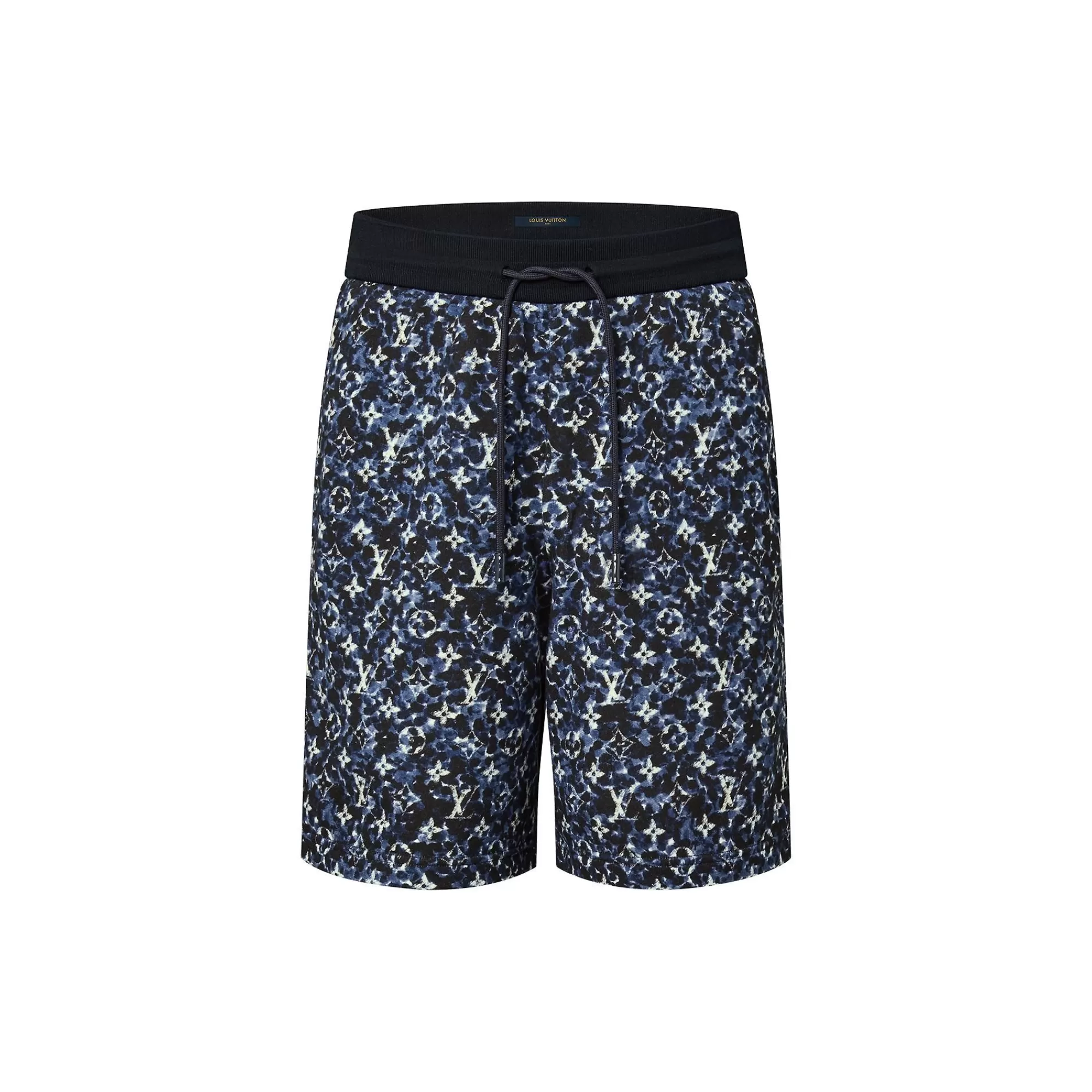 Shop Louis Vuitton Monogram Cotton Shorts