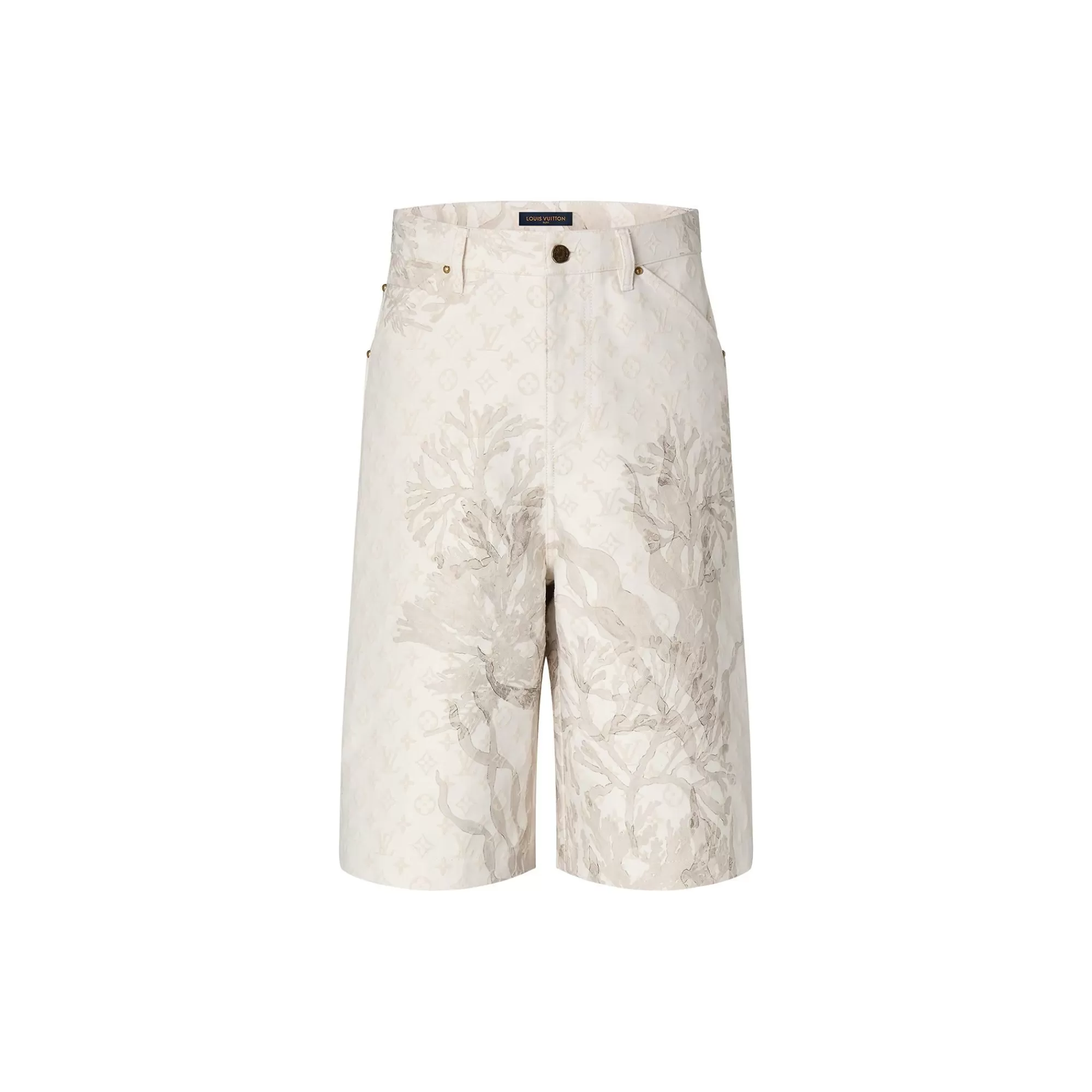 Best Louis Vuitton Monogram Denim Bermuda Shorts