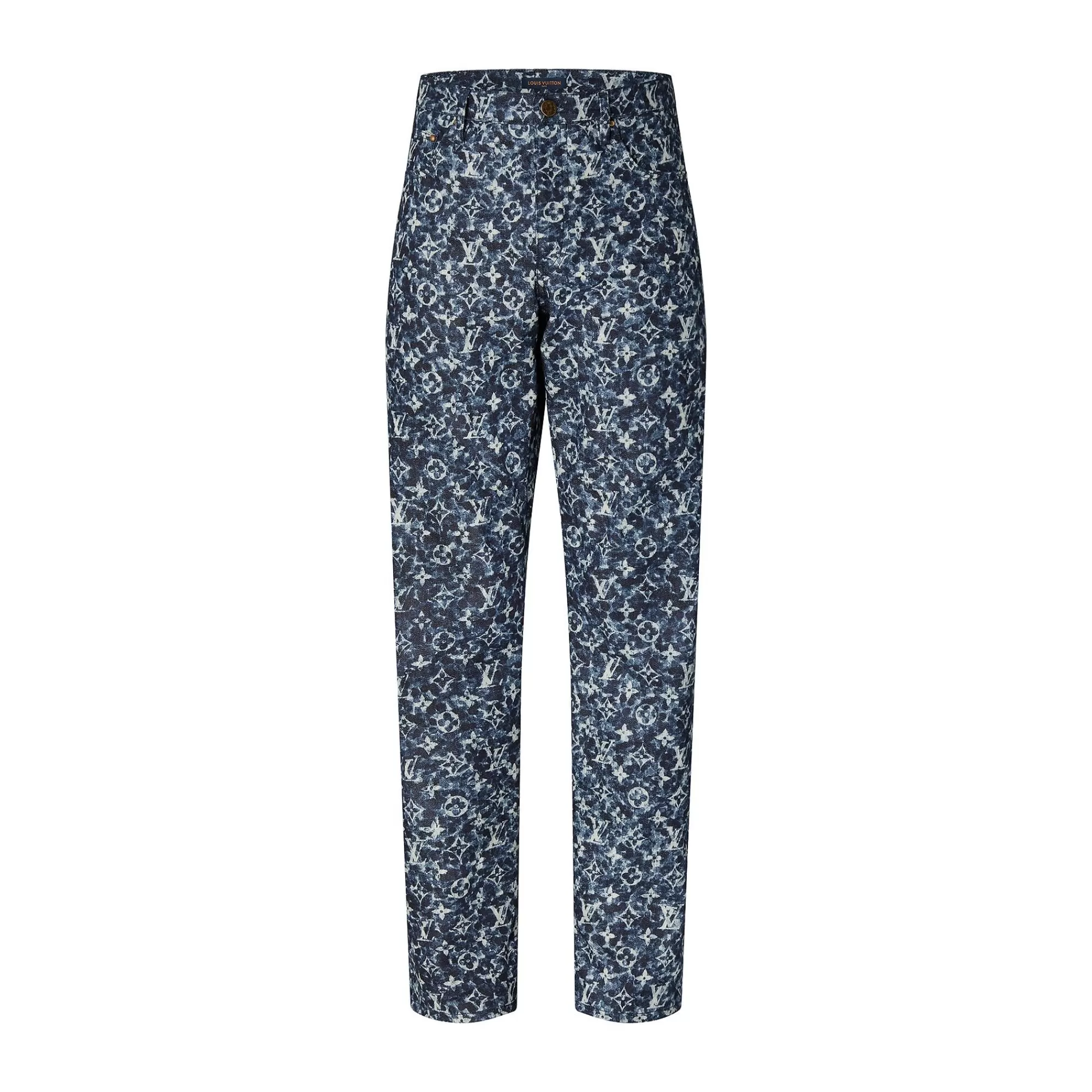 Best Sale Louis Vuitton Monogram Denim Pants