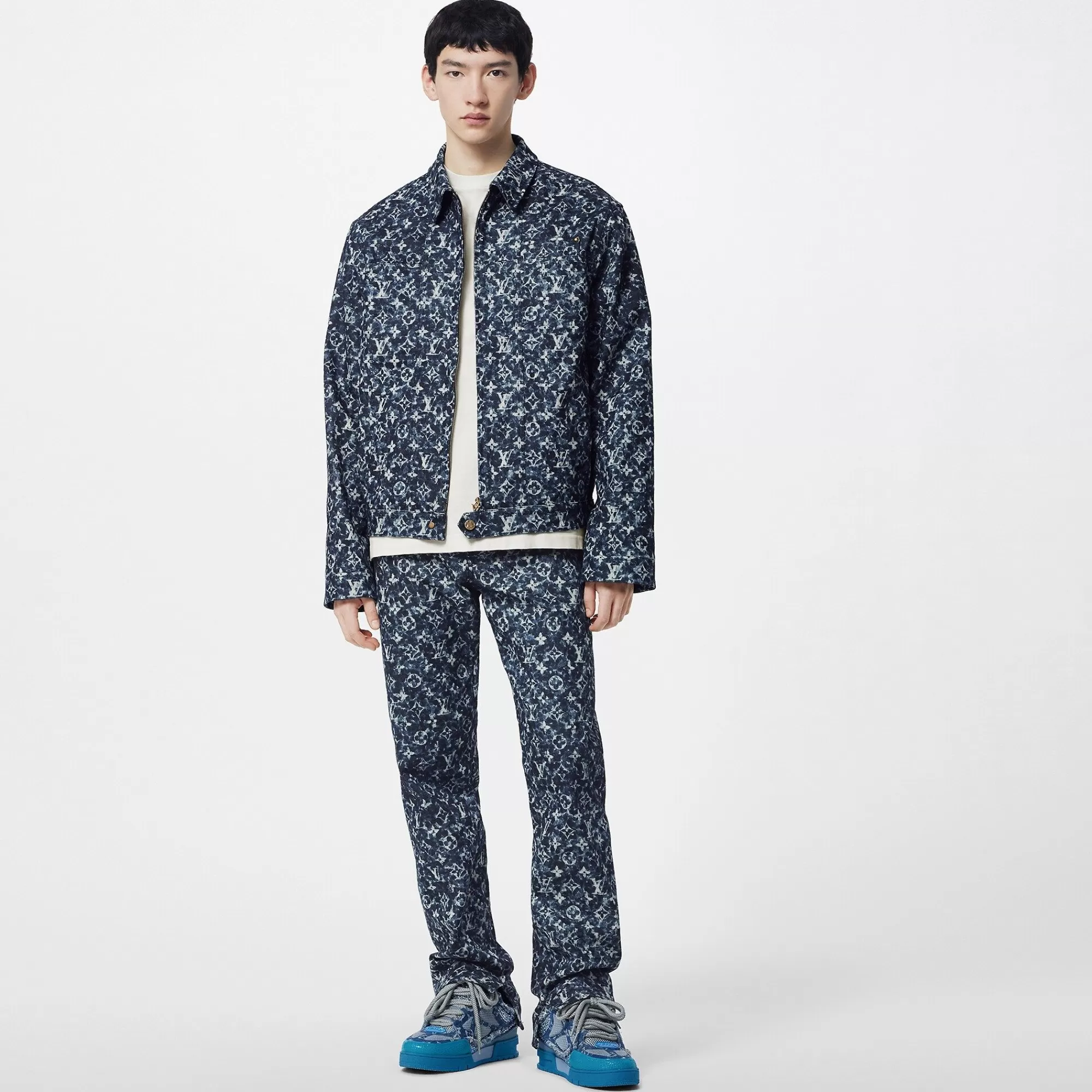 Online Louis Vuitton Monogram Denim Workwear Jacket