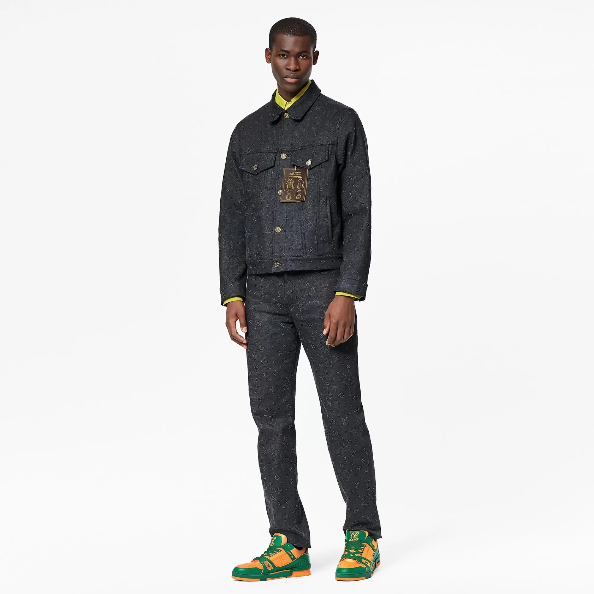 Cheap Louis Vuitton Monogram Dna Denim Jacket
