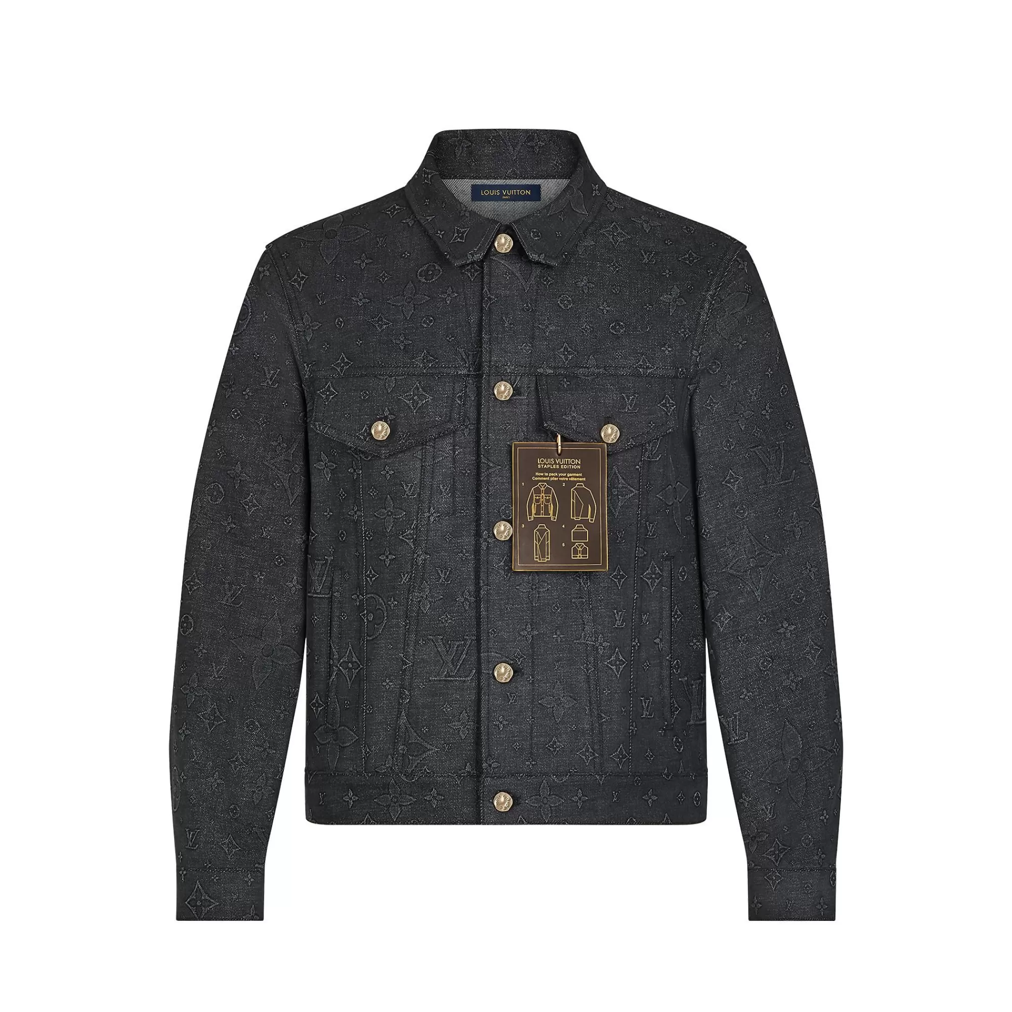 Cheap Louis Vuitton Monogram Dna Denim Jacket