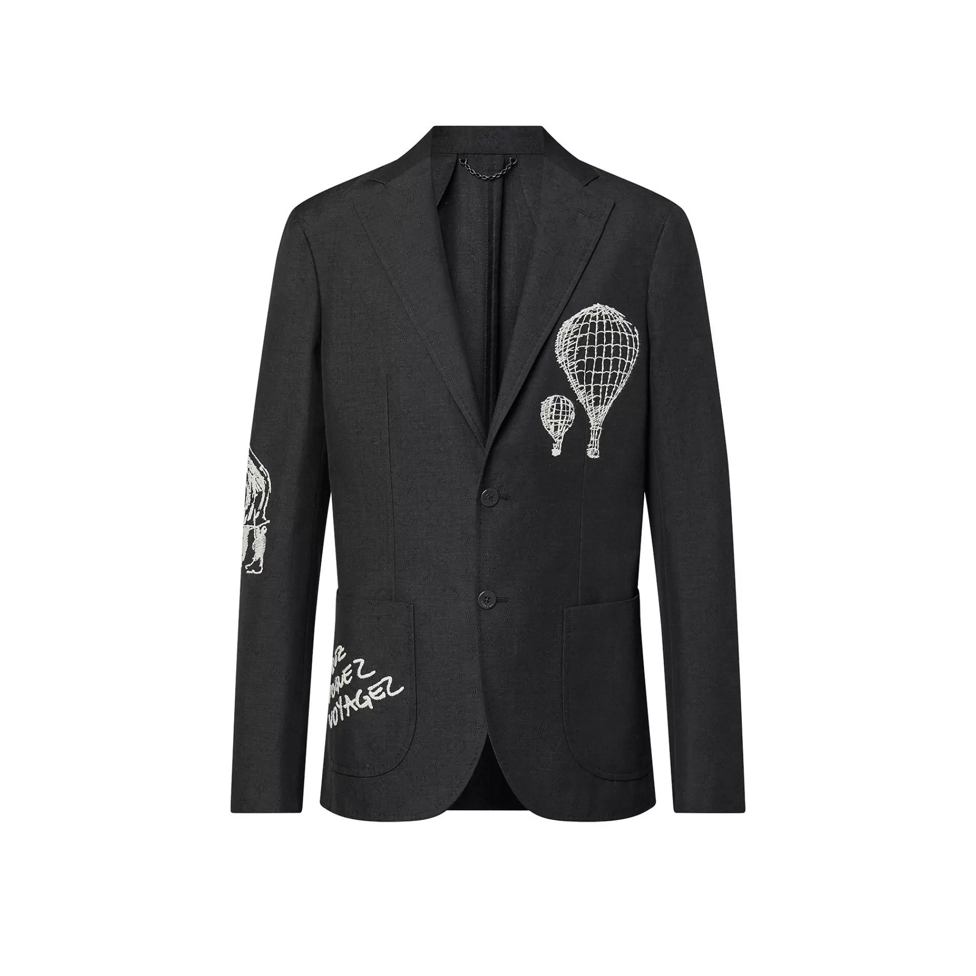 Flash Sale Louis Vuitton Monogram Embroidered Napolitana Jacket