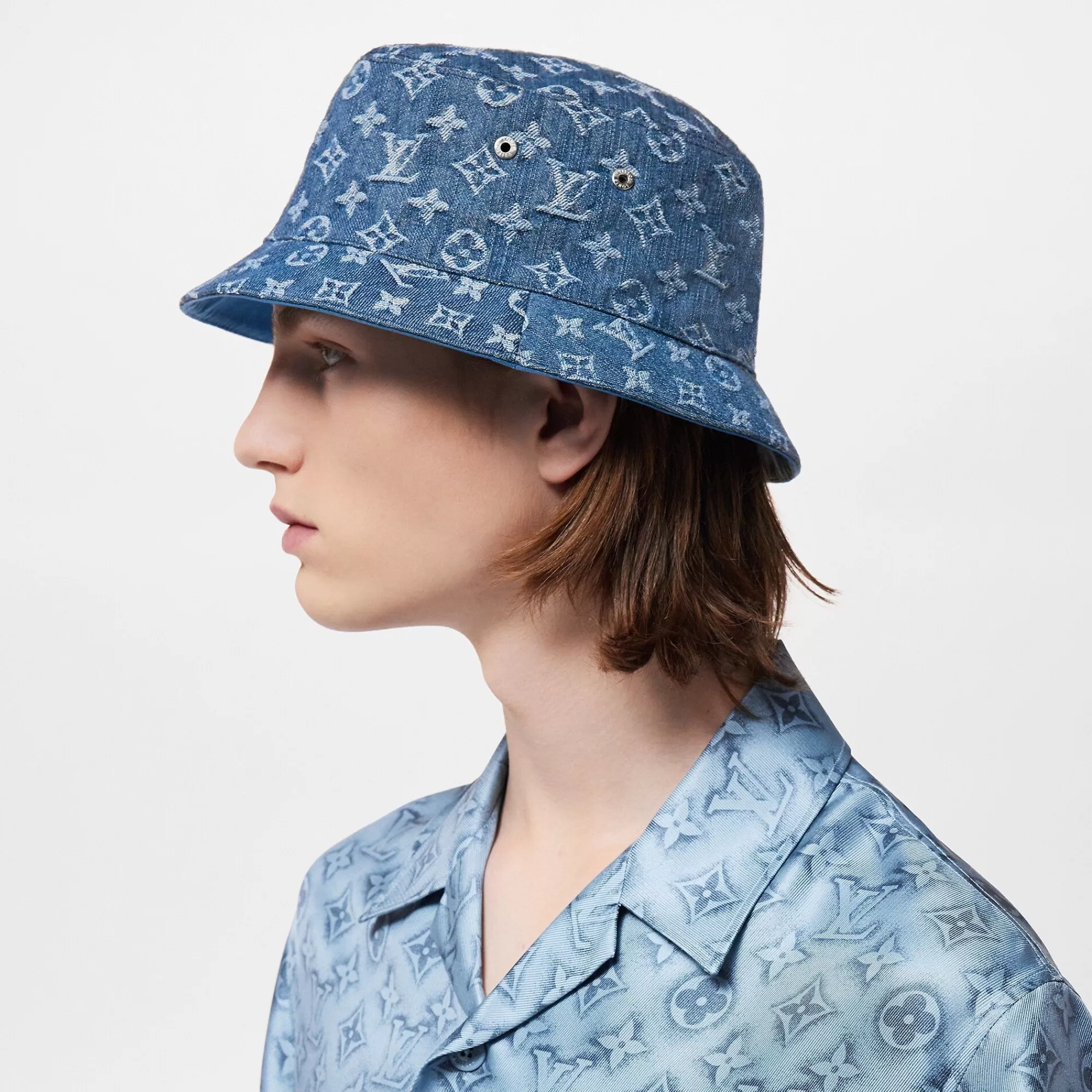 Cheap Louis Vuitton Monogram Essential Bucket Hat