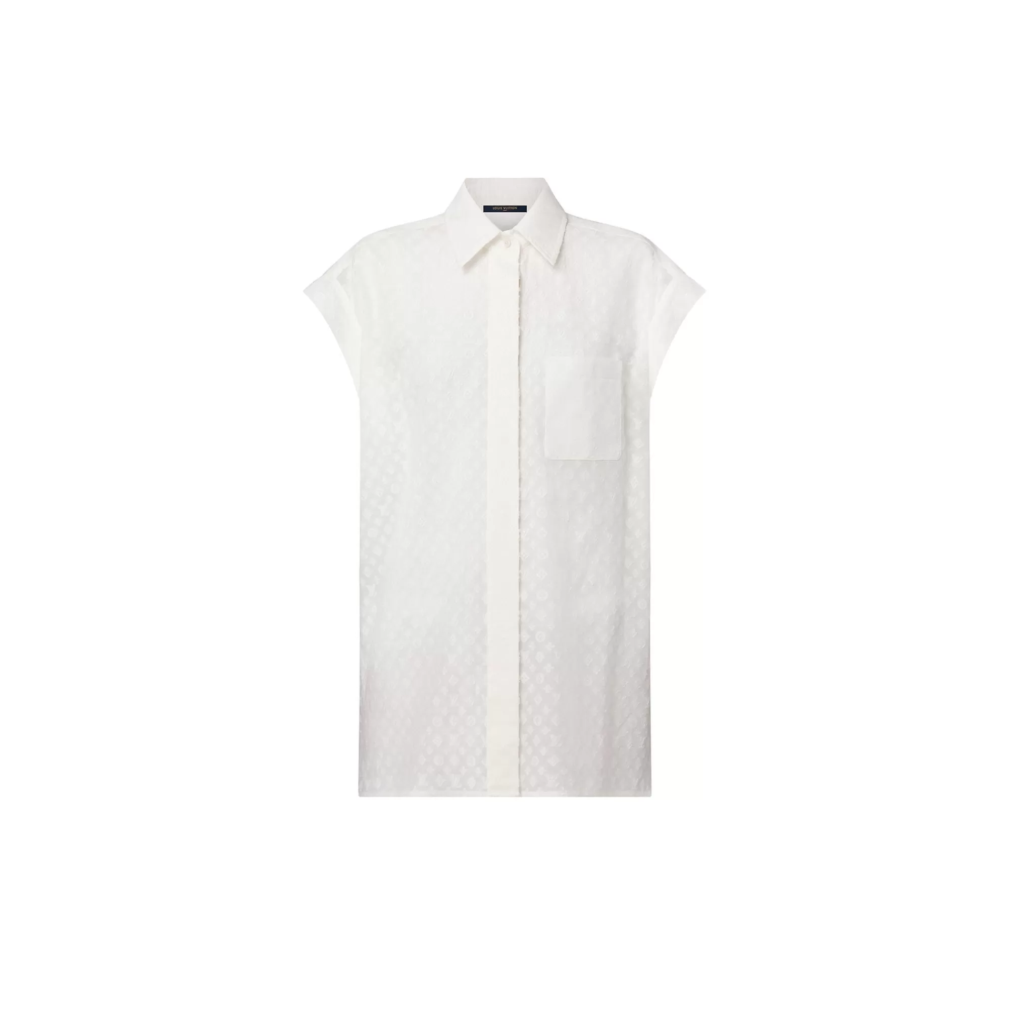 Sale Louis Vuitton Monogram Fil Coupe Sleeveless Shirt