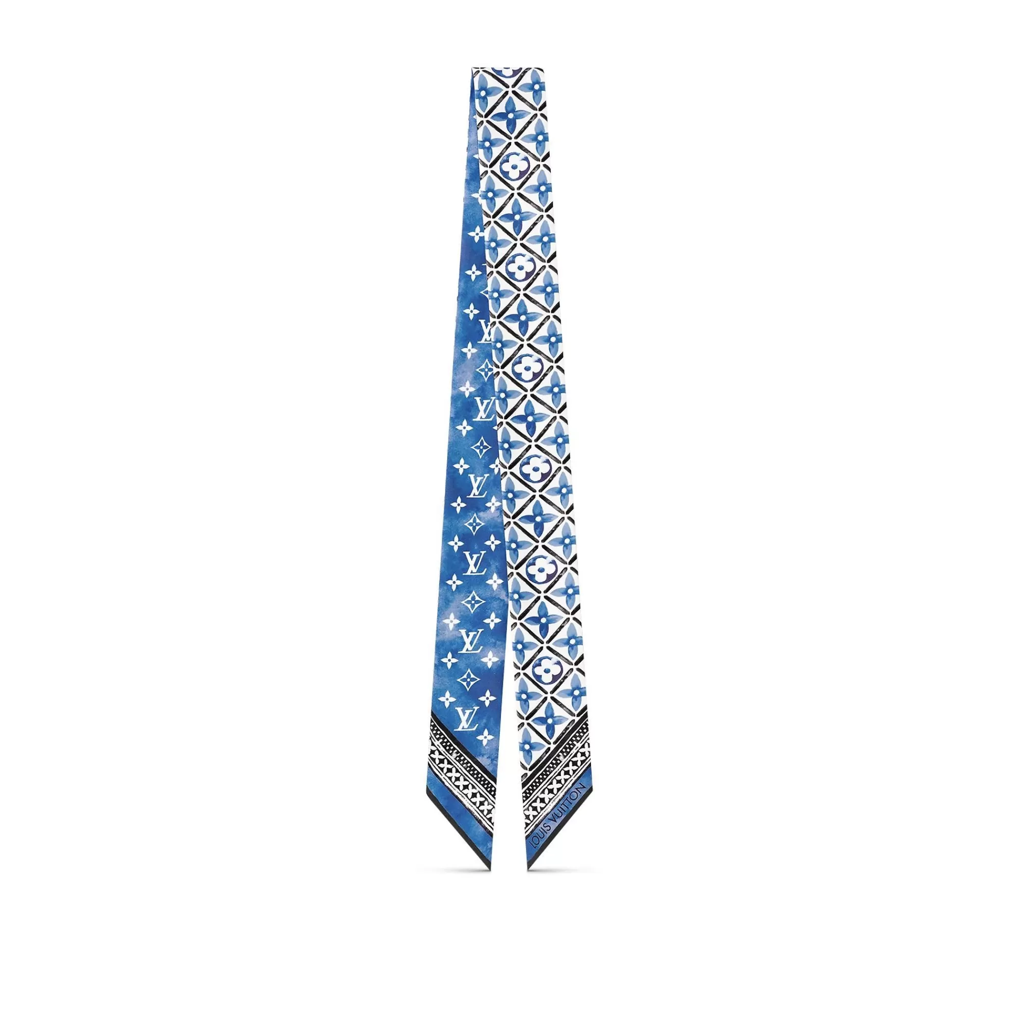Cheap Louis Vuitton Monogram Flower Tile Bb Bandeau Blue