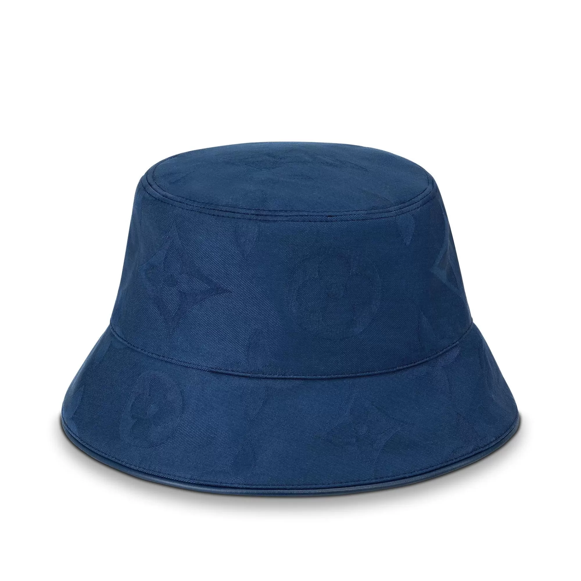 Fashion Louis Vuitton Monogram Flower Tile Hat White/Blue