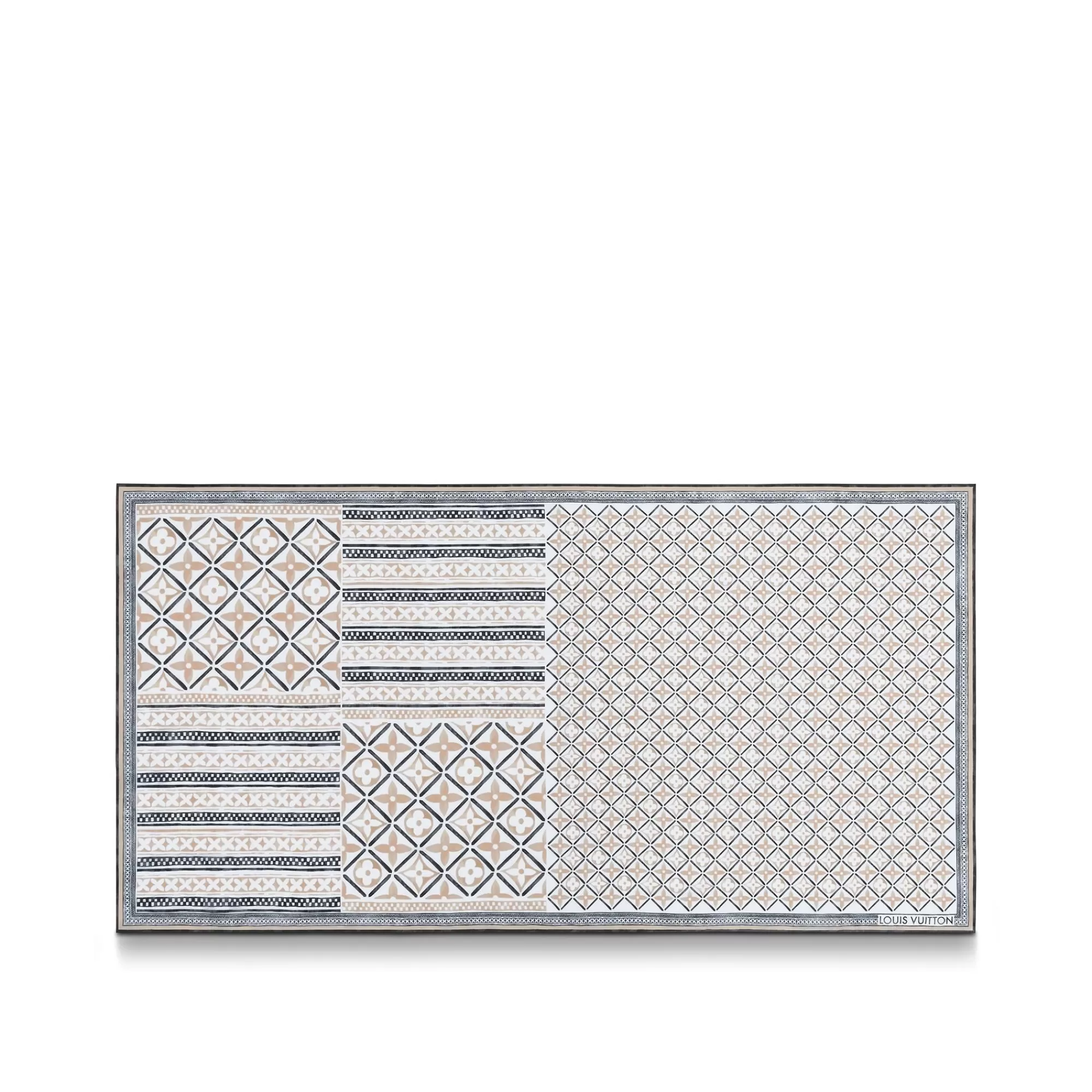 Sale Louis Vuitton Monogram Flower Tile Pareo