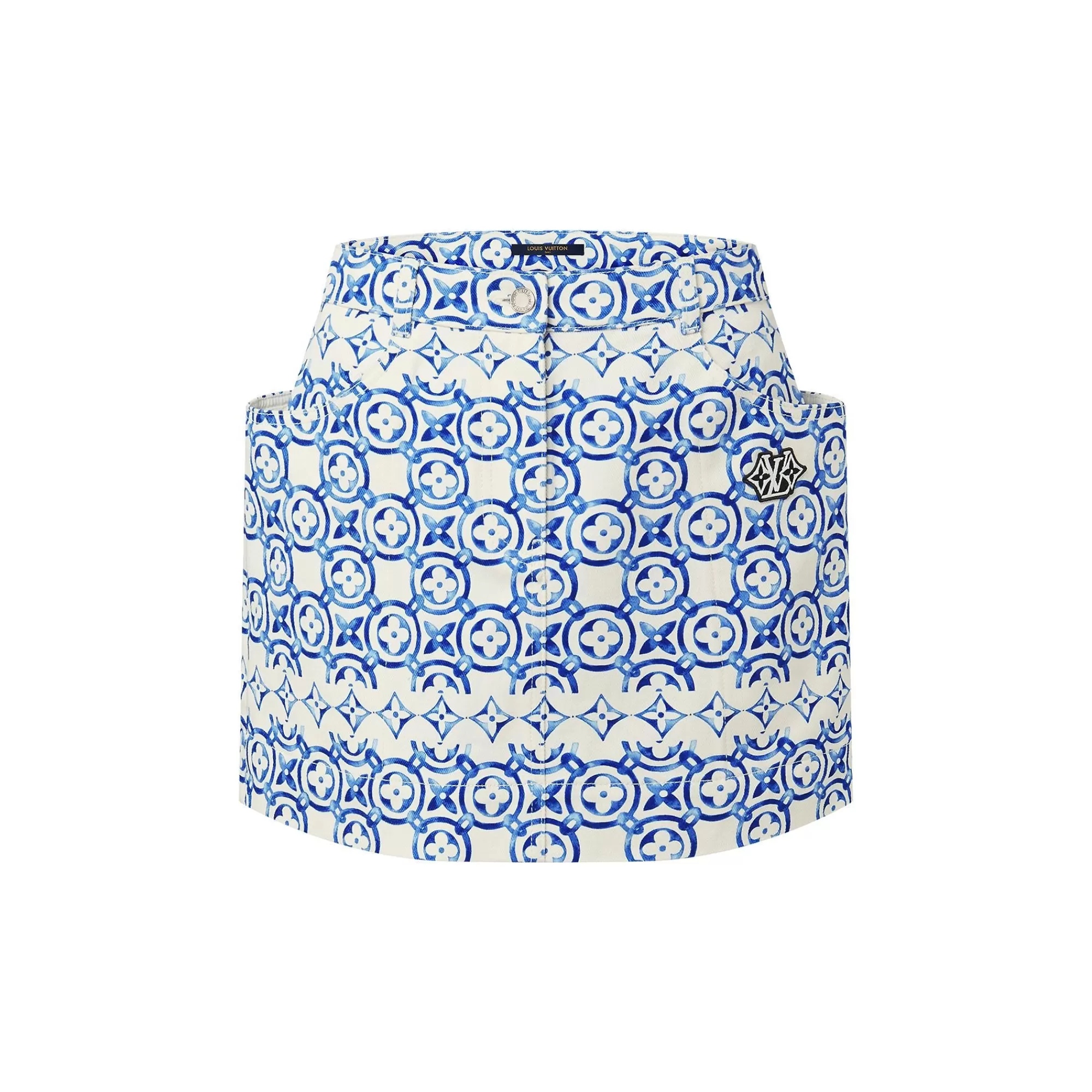 Cheap Louis Vuitton Monogram Flower Tile Pocket Mini Skirt