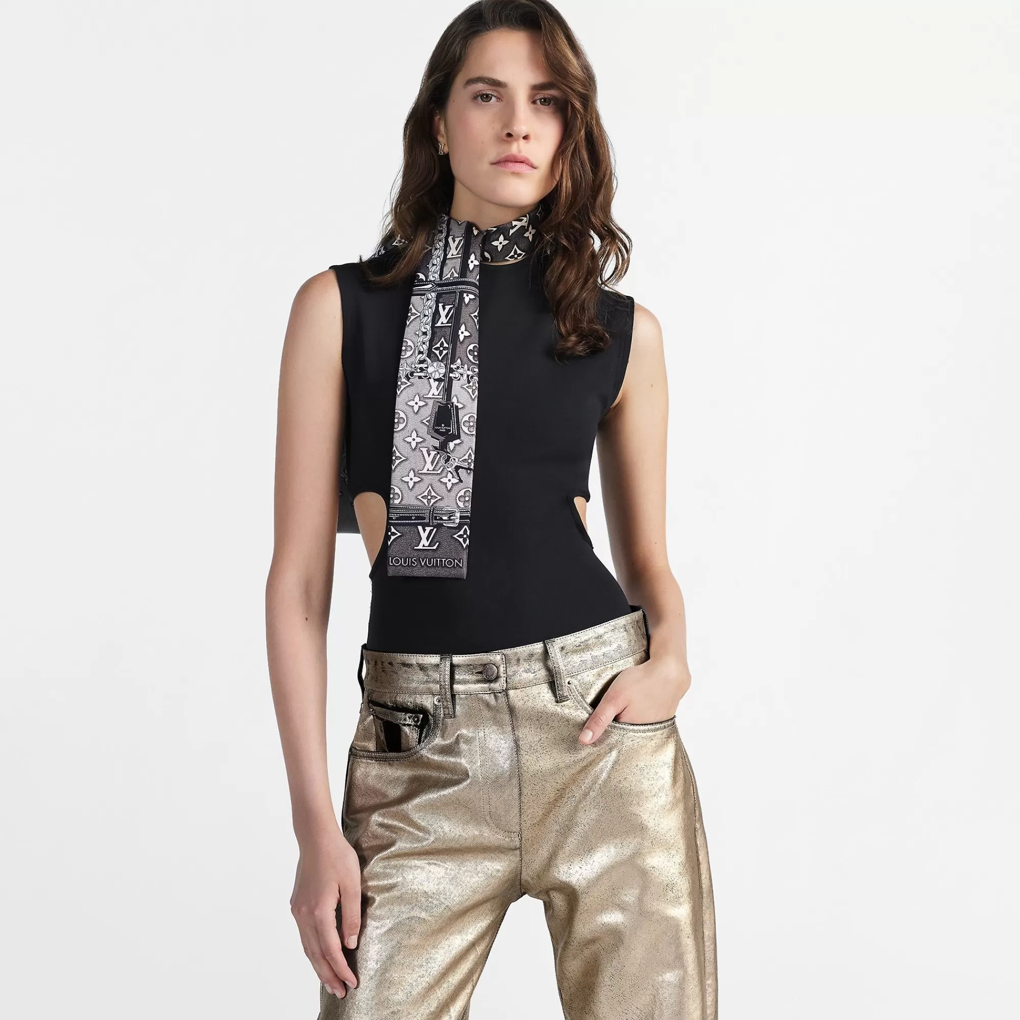 Flash Sale Louis Vuitton Monogram Jacquard Denim Bandeau