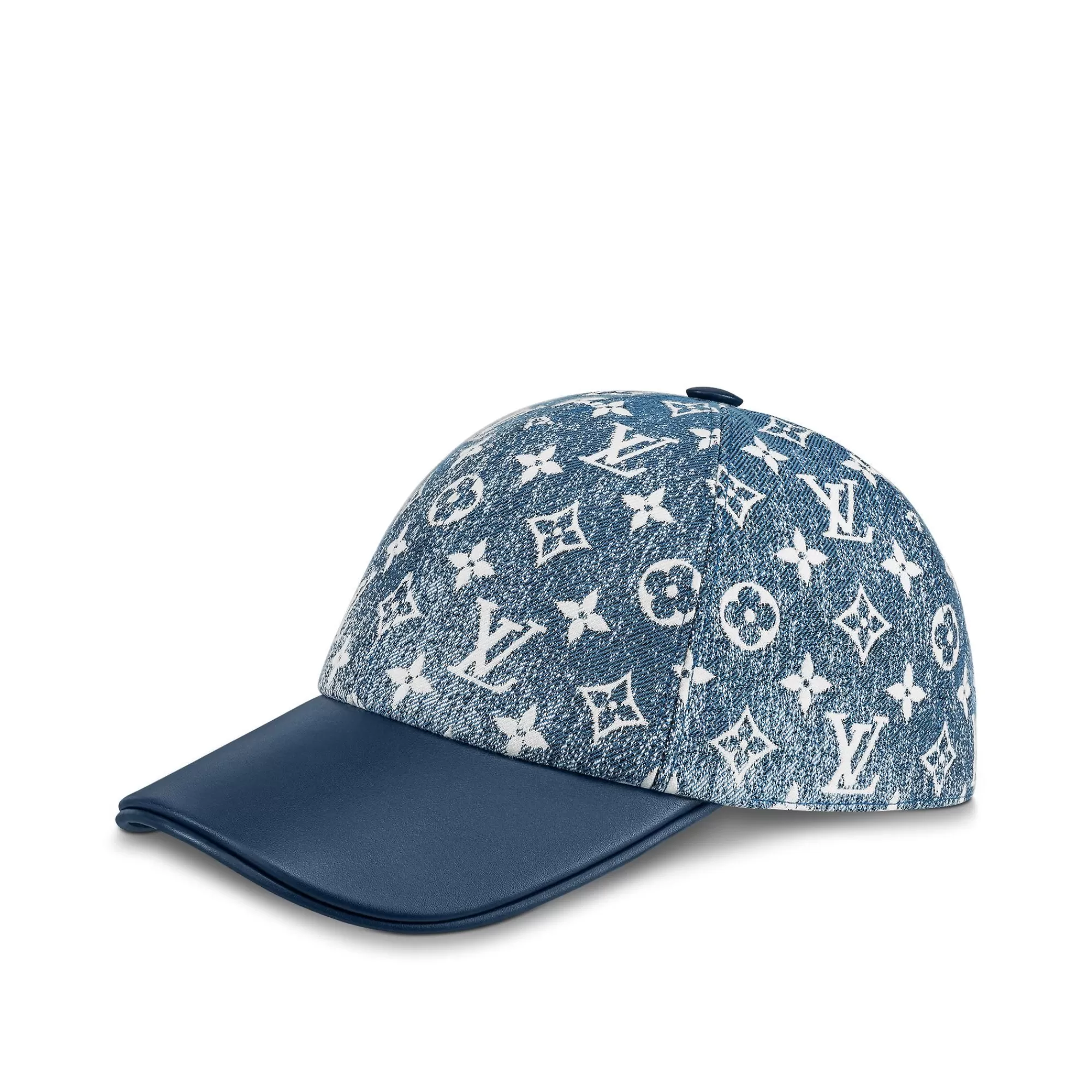New Louis Vuitton Monogram Jacquard Denim Cap