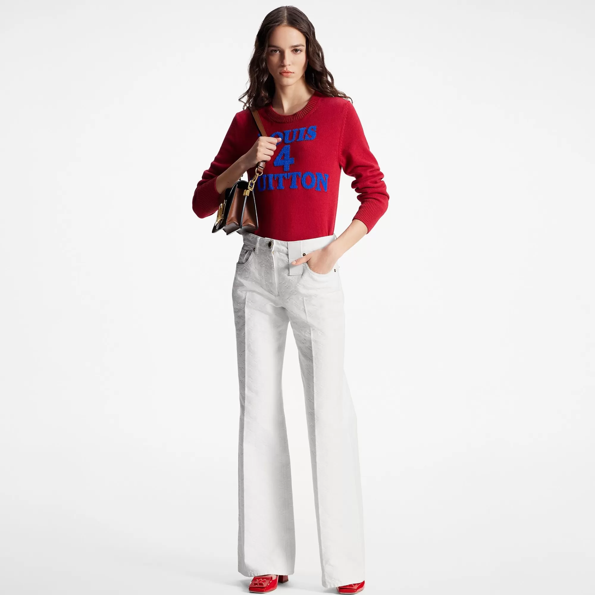 New Louis Vuitton Monogram Jacquard Jeans
