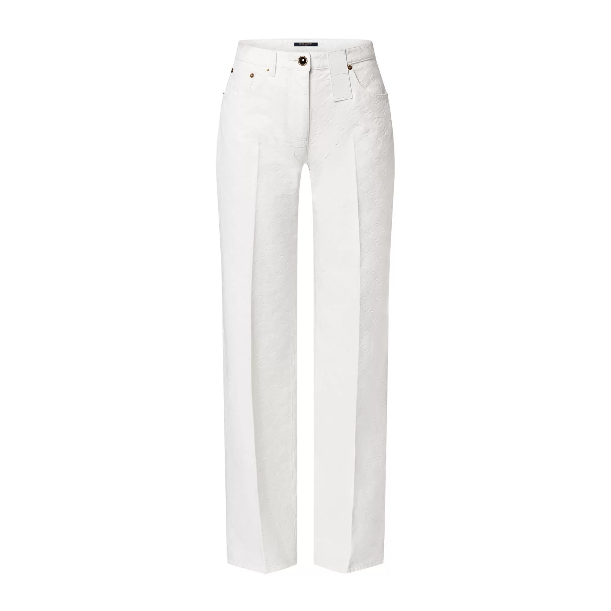 New Louis Vuitton Monogram Jacquard Jeans
