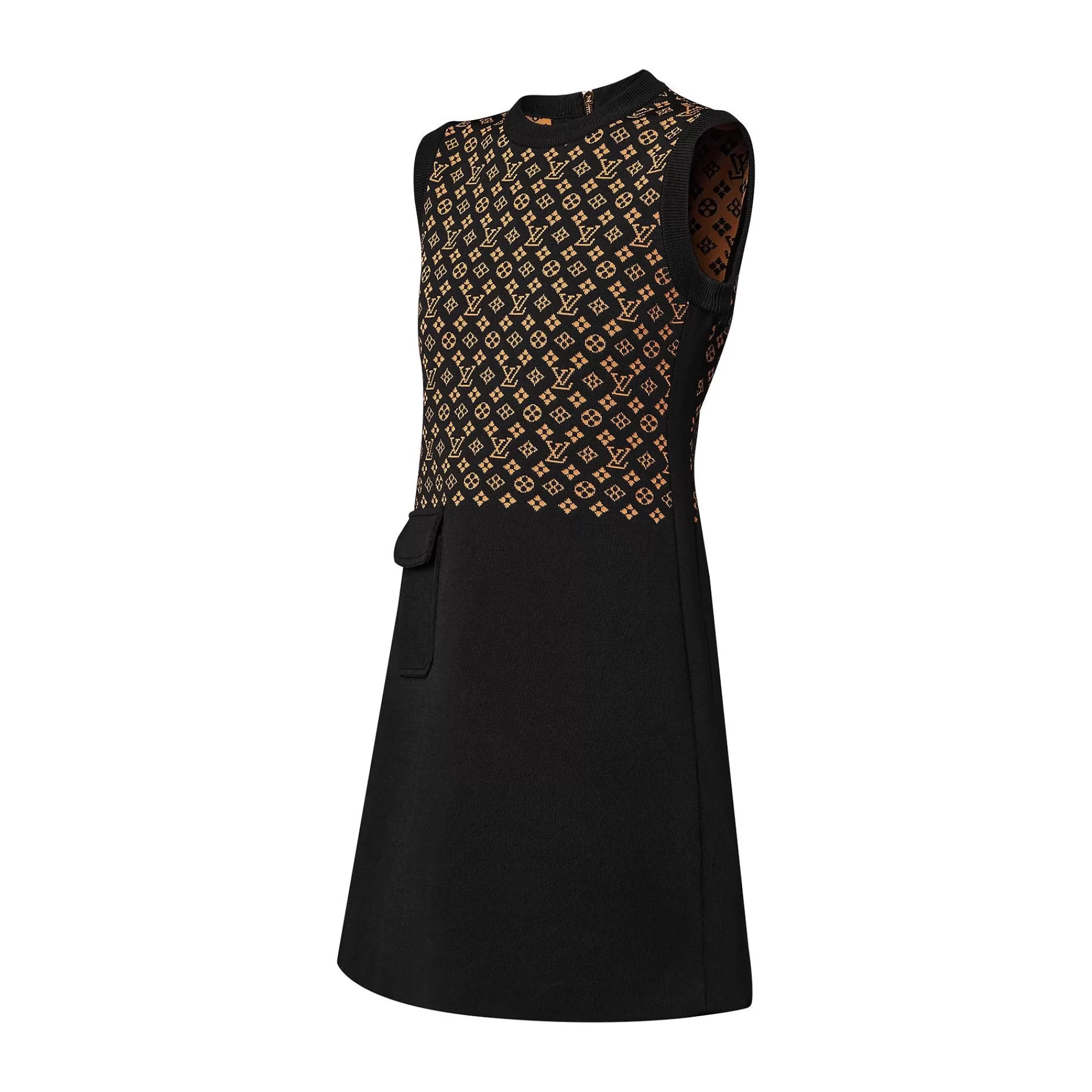 Cheap Louis Vuitton Monogram Jacquard Knit Dress